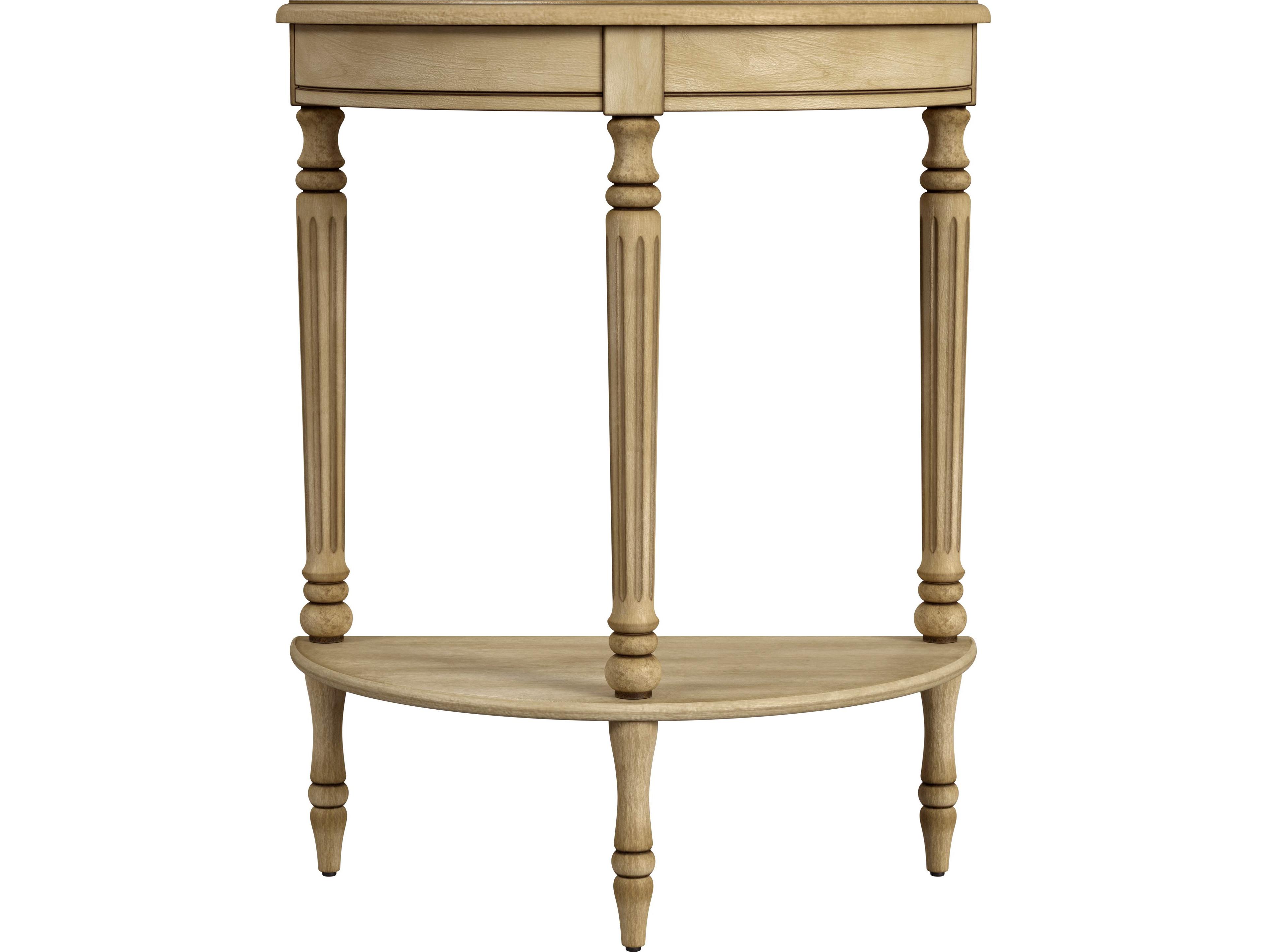 Butler Bellini Demilune Wood Console Table