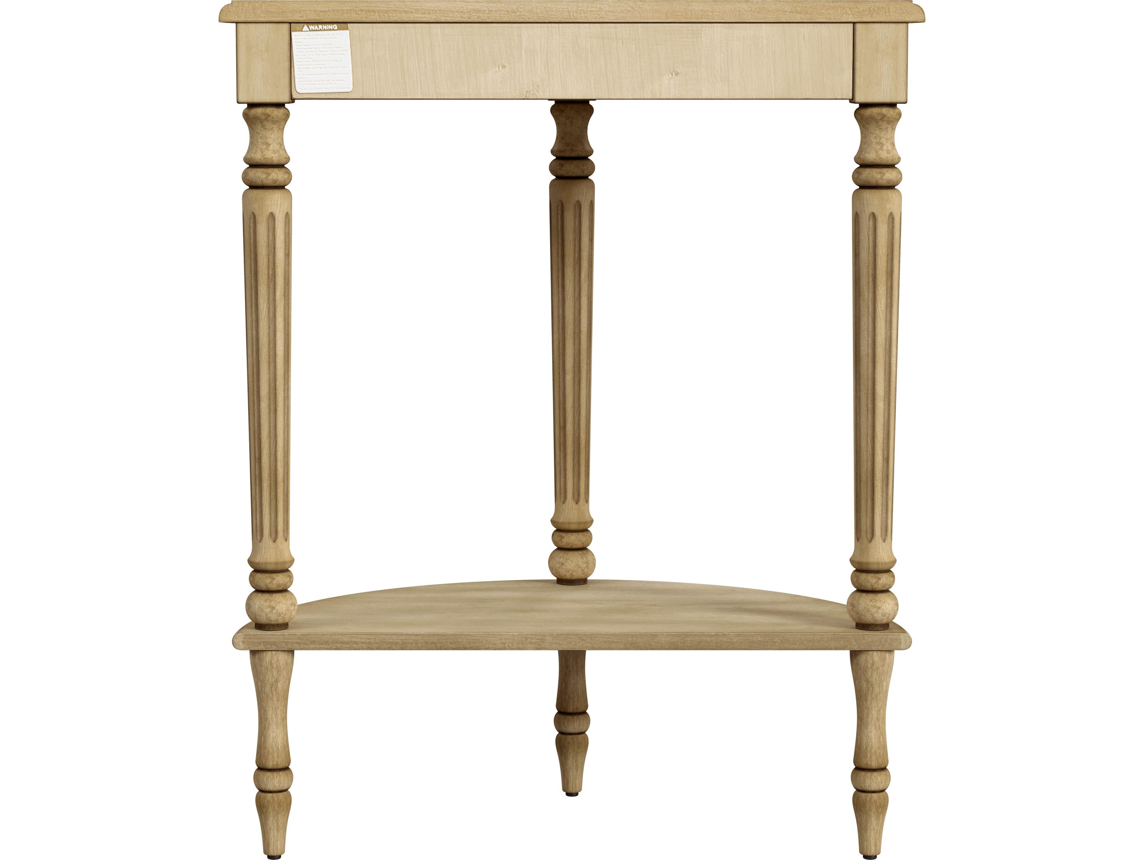 Butler Bellini Demilune Wood Console Table