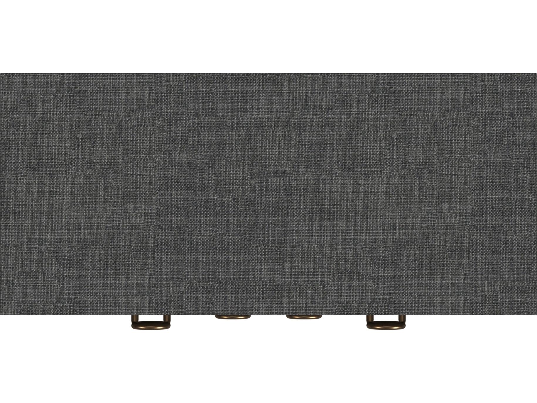 Butler Chatham Charcoal Raffia Gray Solid Wood Accent Cabinet