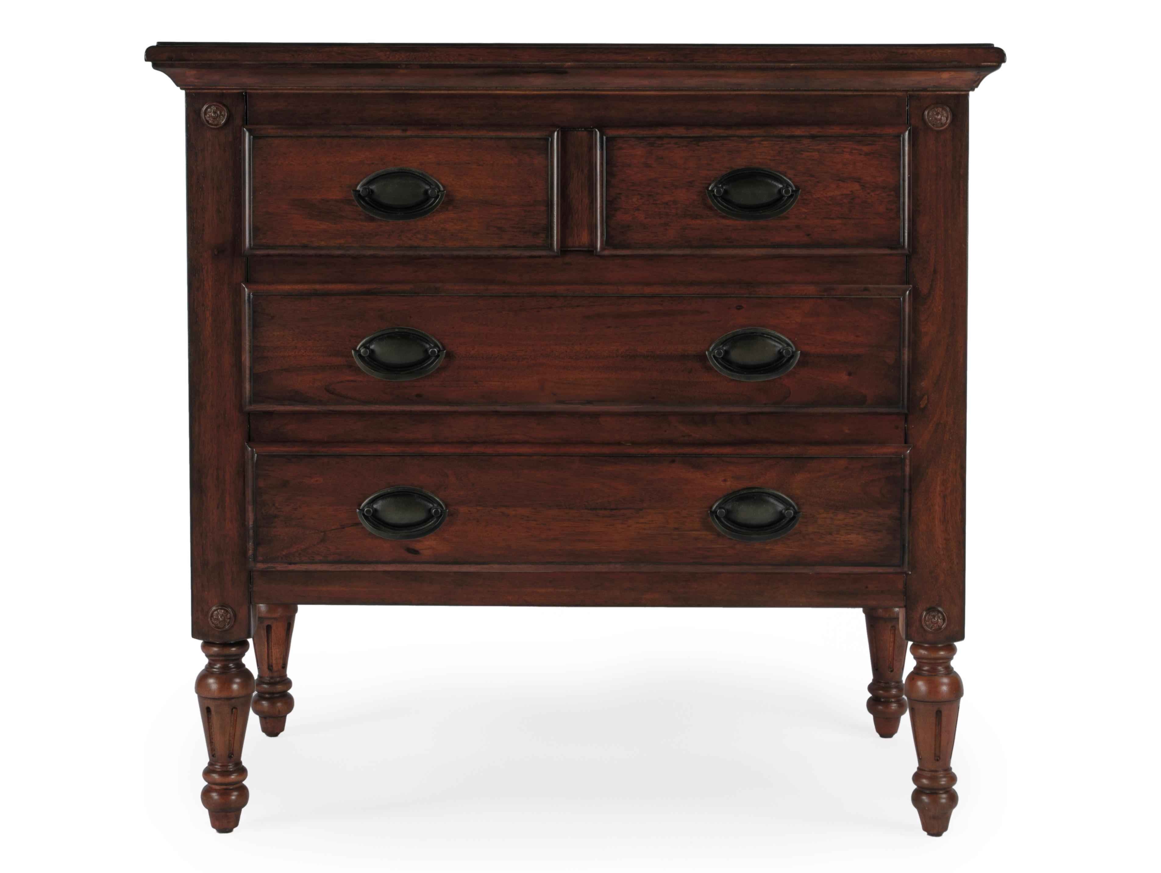 Butler Easterbrook Cherry Brown Mahogany Wood Accent Chest