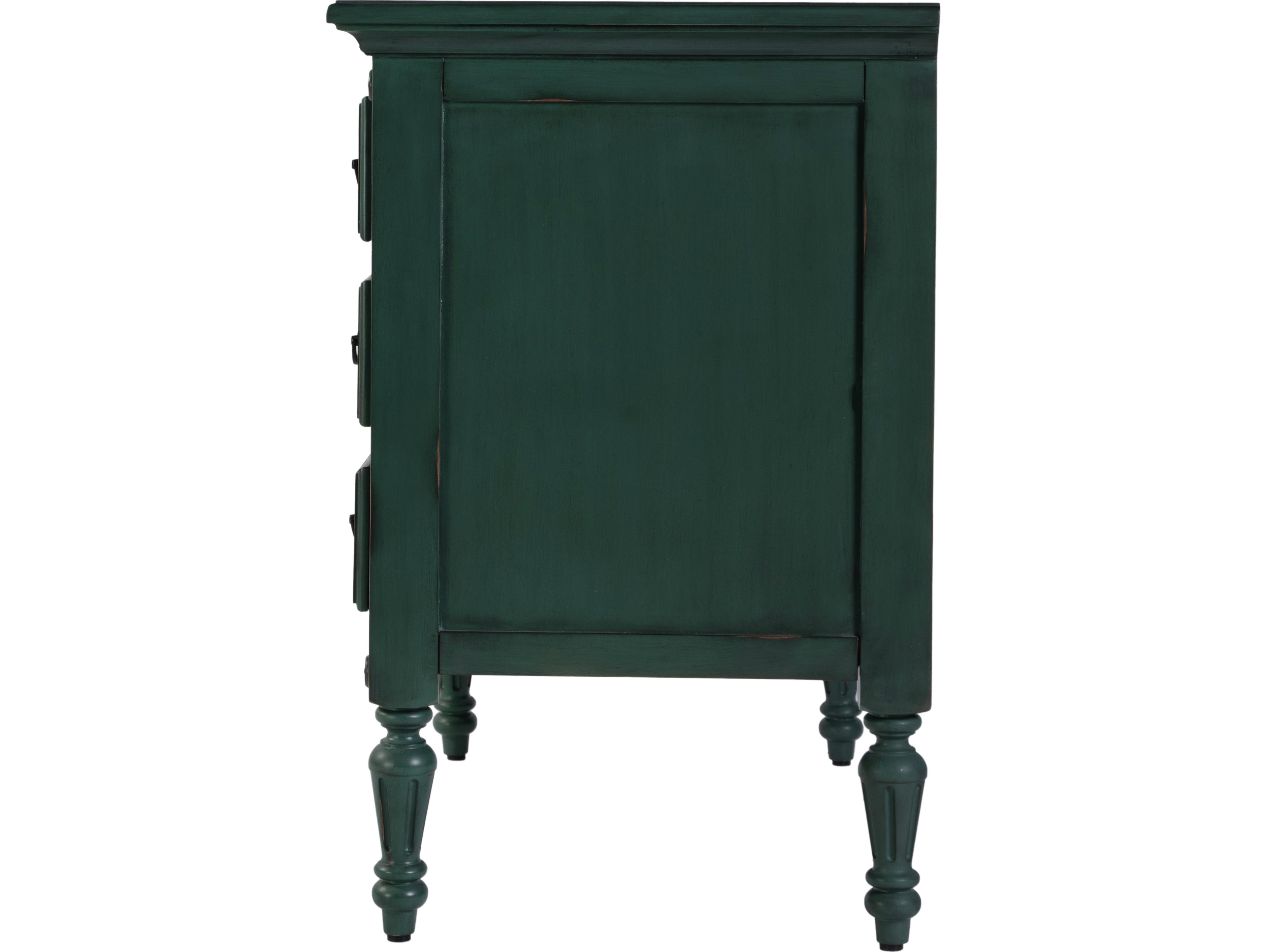 Butler Easterbrook Green Mahogany Wood Accent Chest