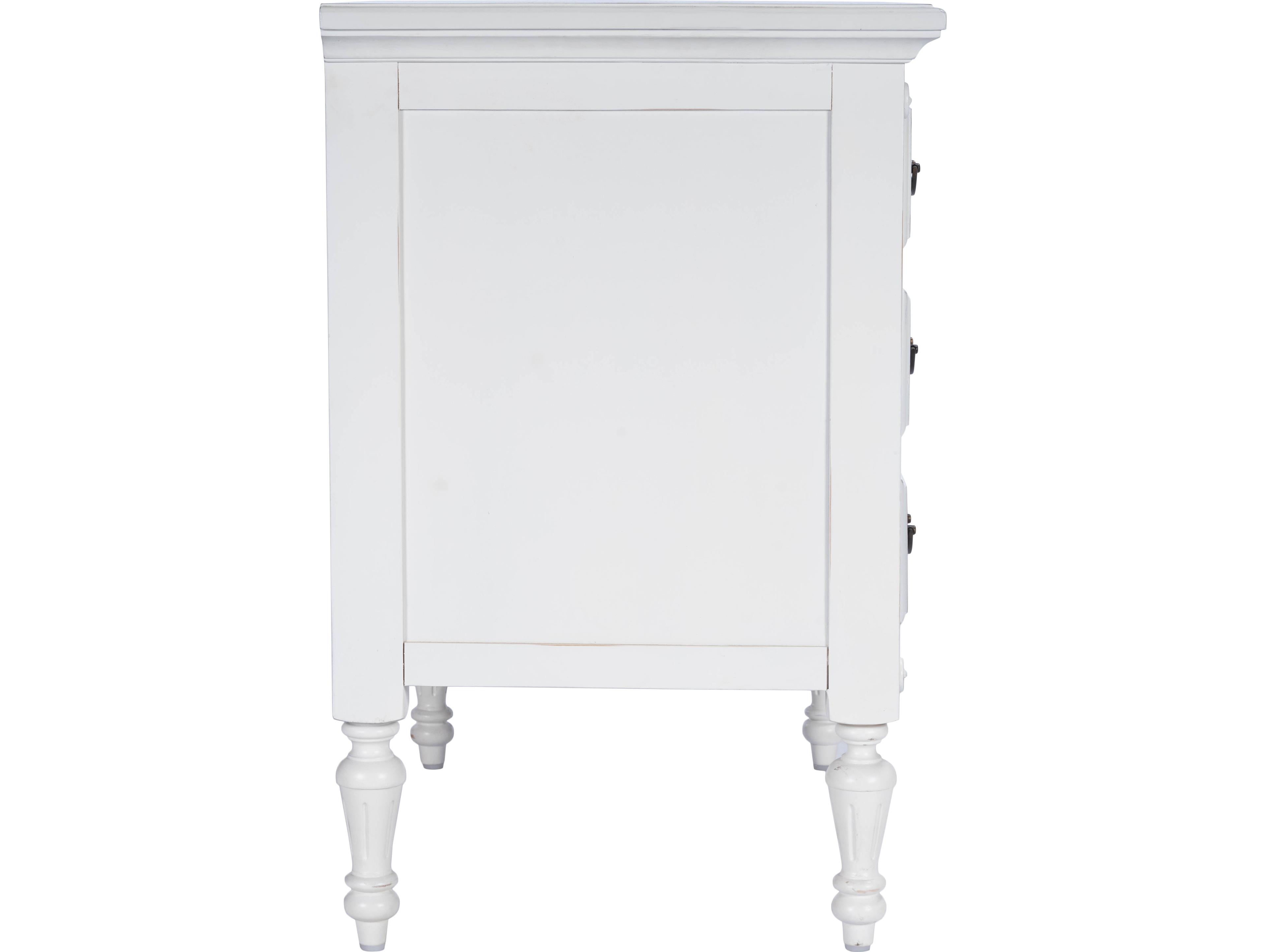 Butler Easterbrook White Mahogany Wood Accent Chest