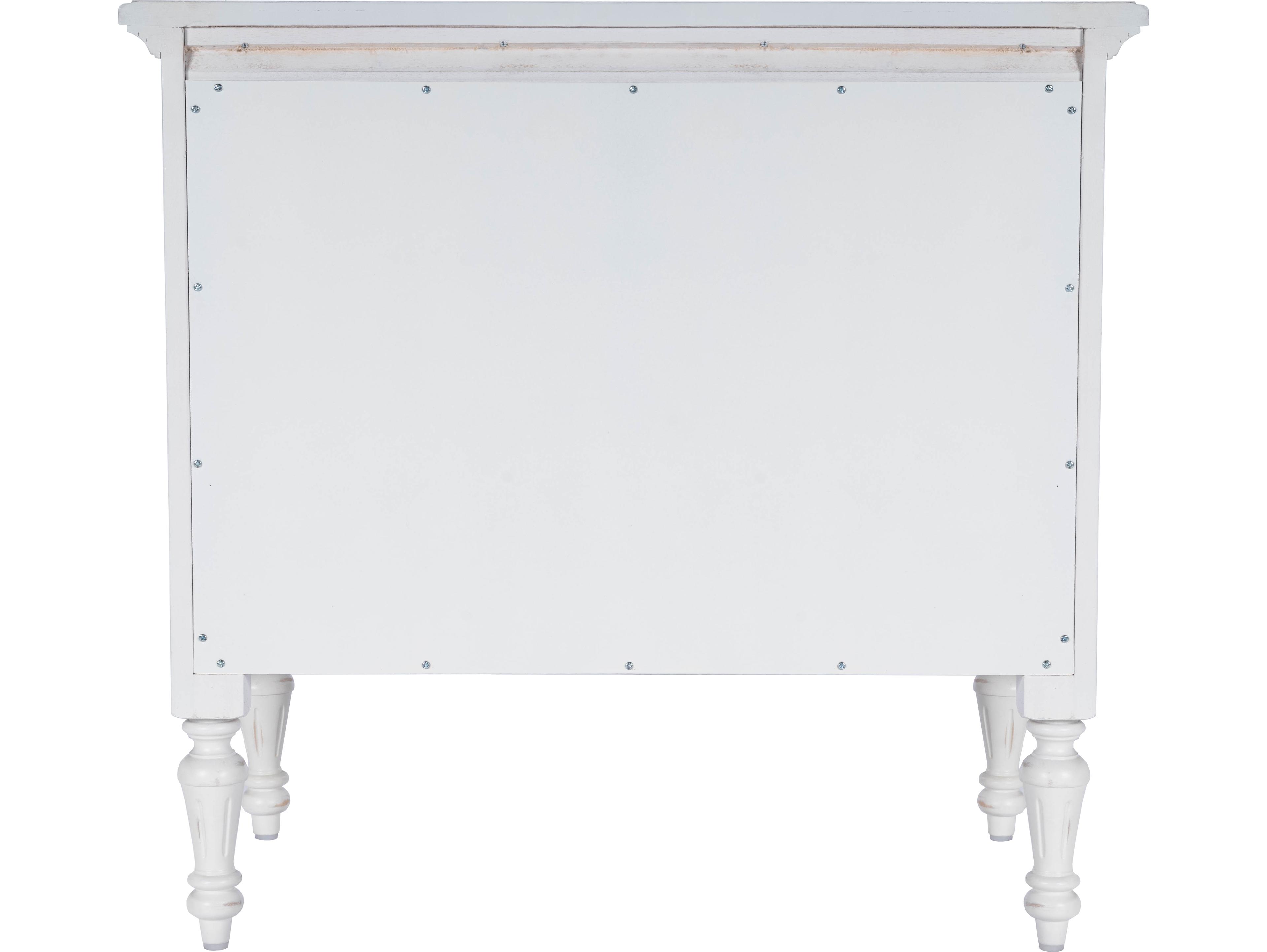 Butler Easterbrook White Mahogany Wood Accent Chest