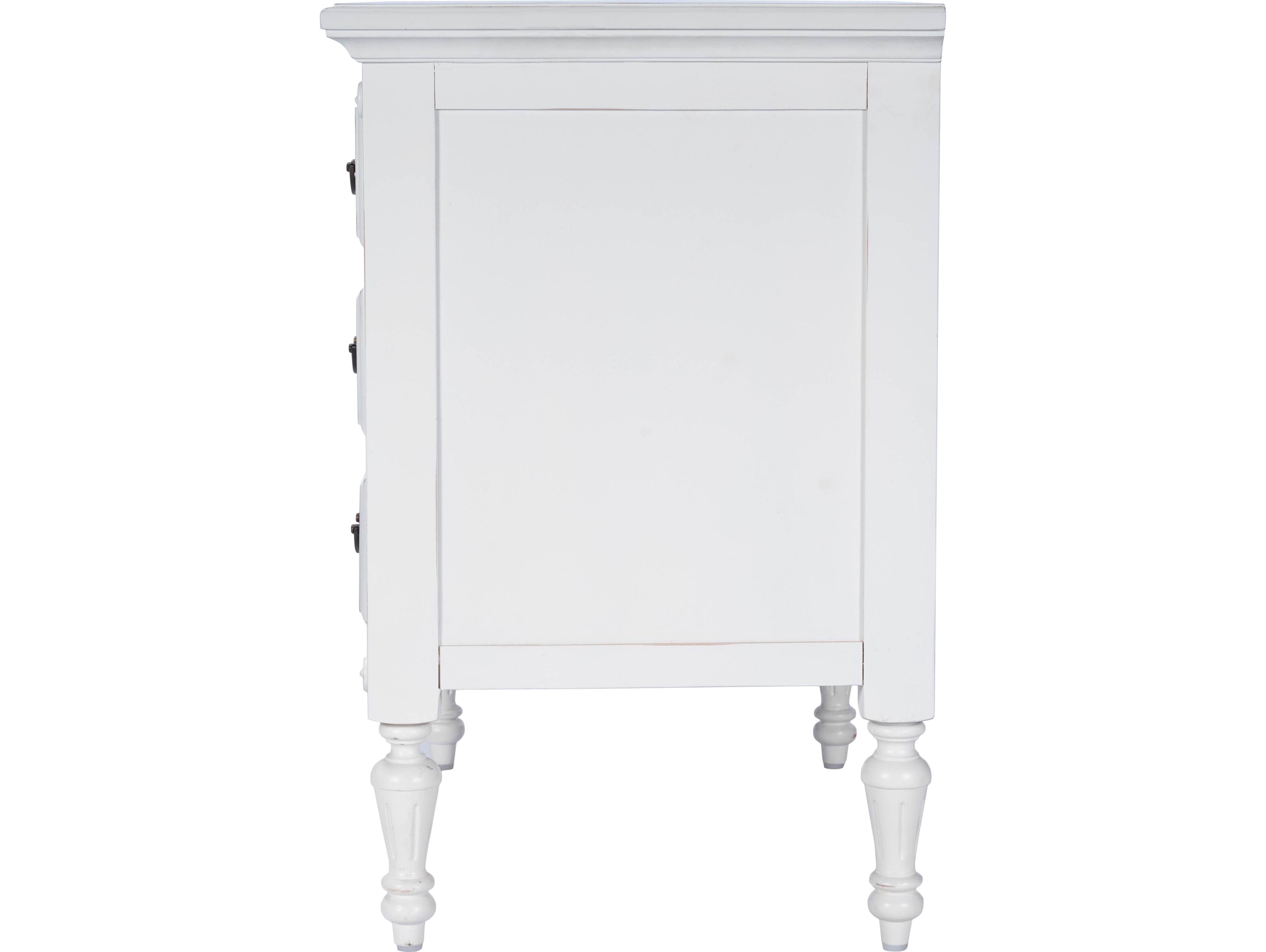 Butler Easterbrook White Mahogany Wood Accent Chest