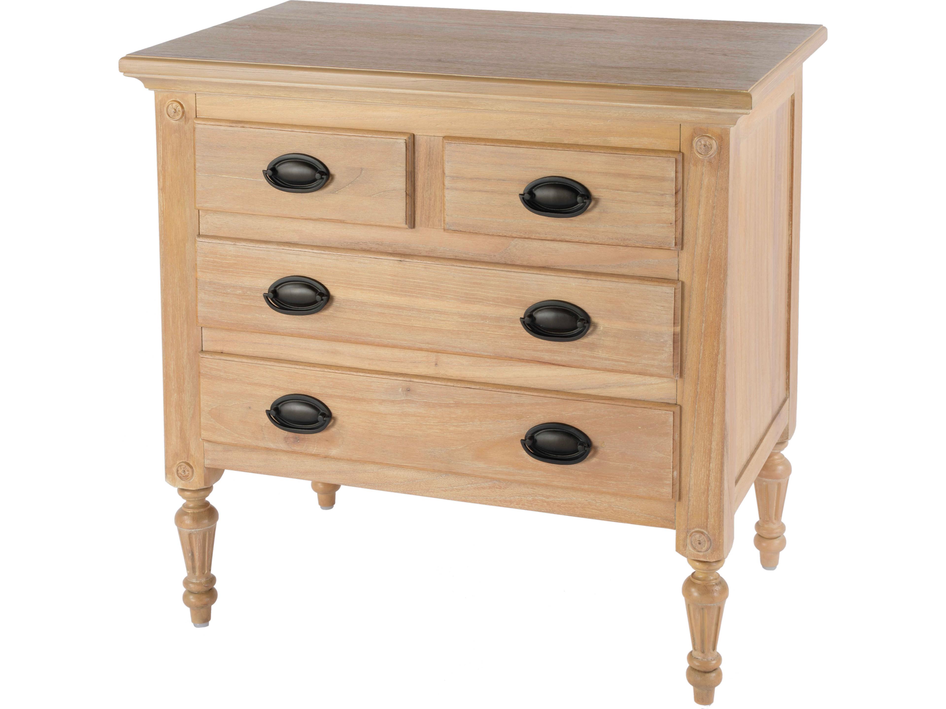 Butler Easterbrook Natural Mahogany Wood Accent Chest