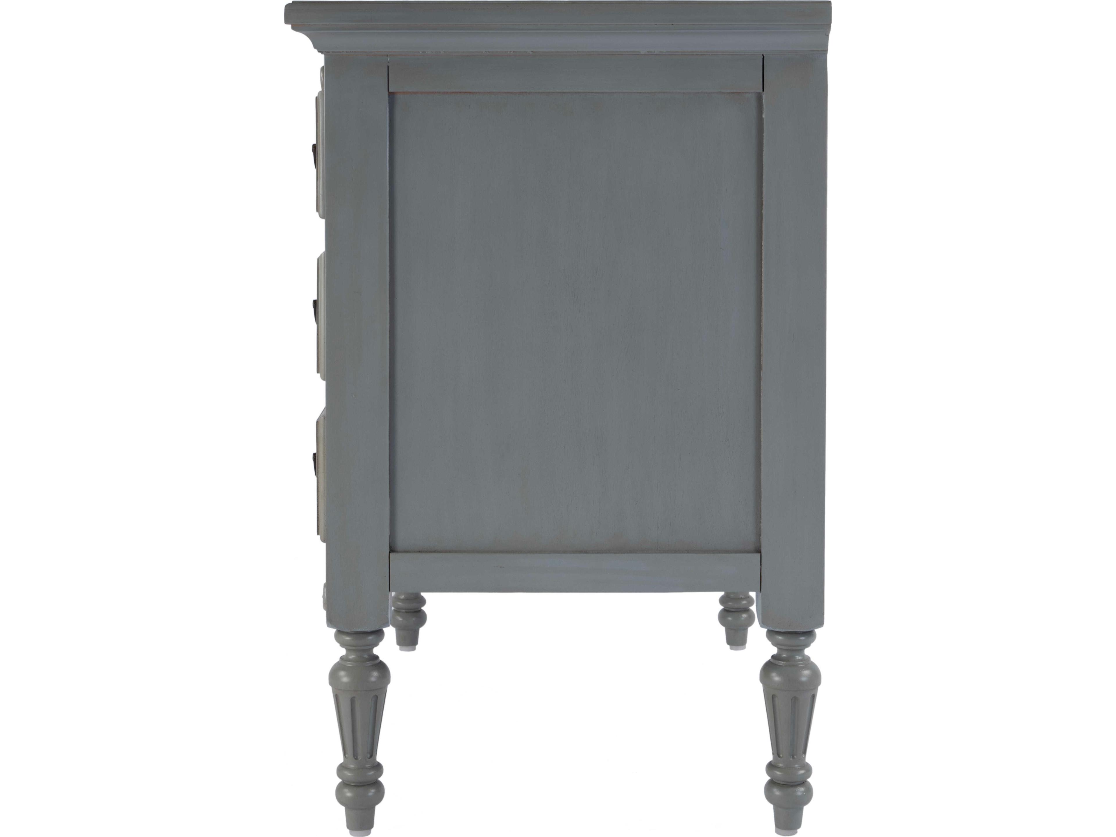 Butler Easterbrook Gray Mahogany Wood Accent Chest