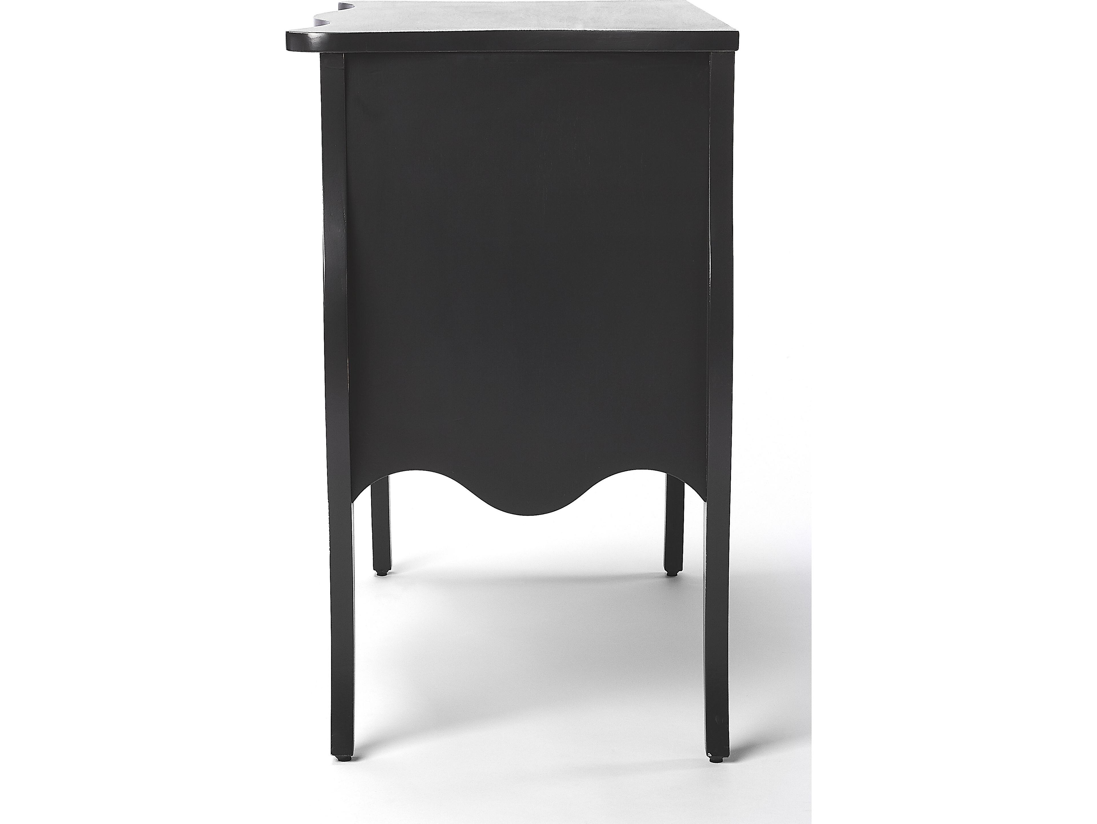 Butler Rochelle Black Mango Wood Accent Chest