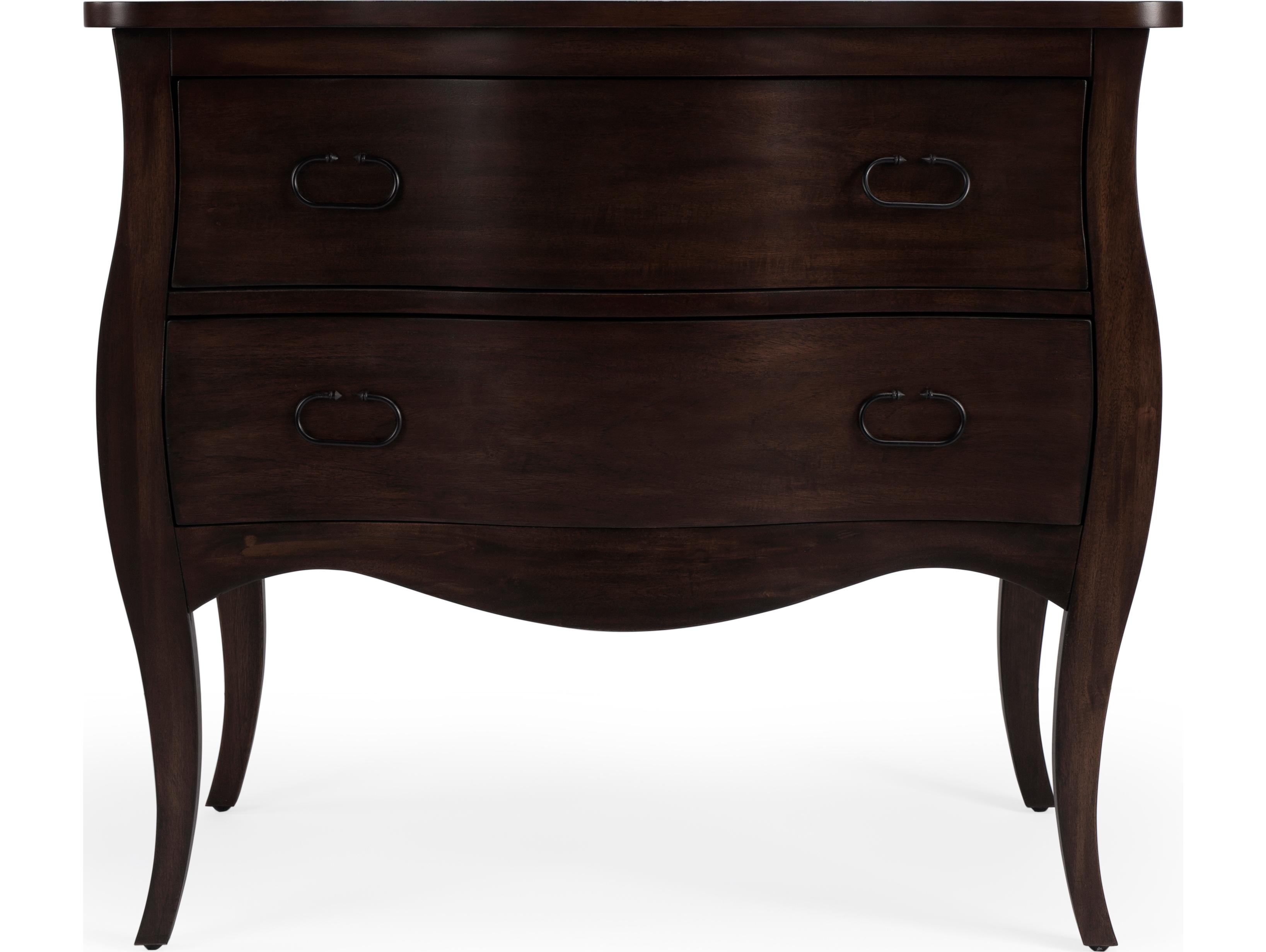 Butler Rochelle Antique Walnut Brown Mango Wood Accent Chest