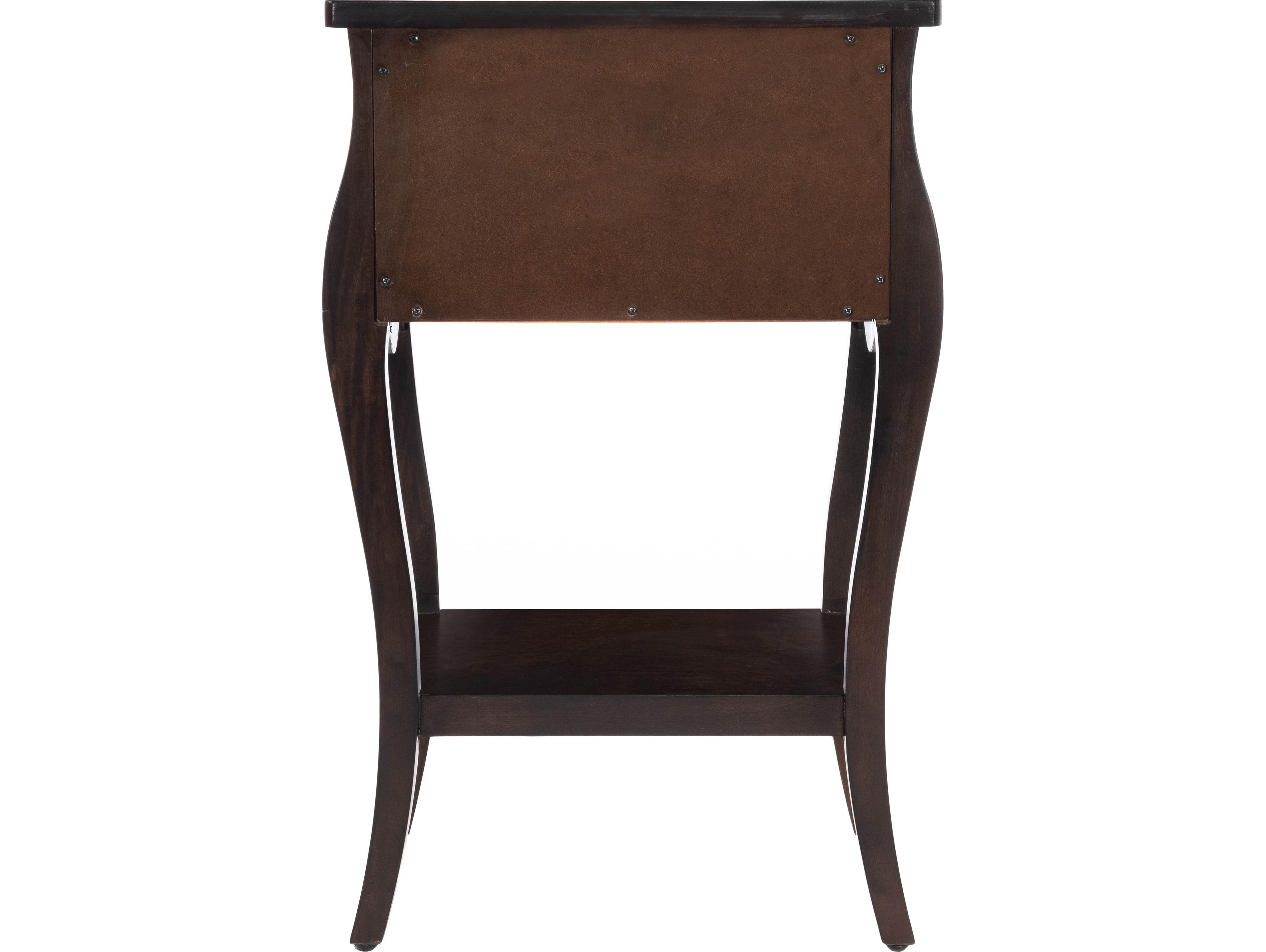 Butler Rochelle 1-Drawer Brown Mango Wood Nightstand