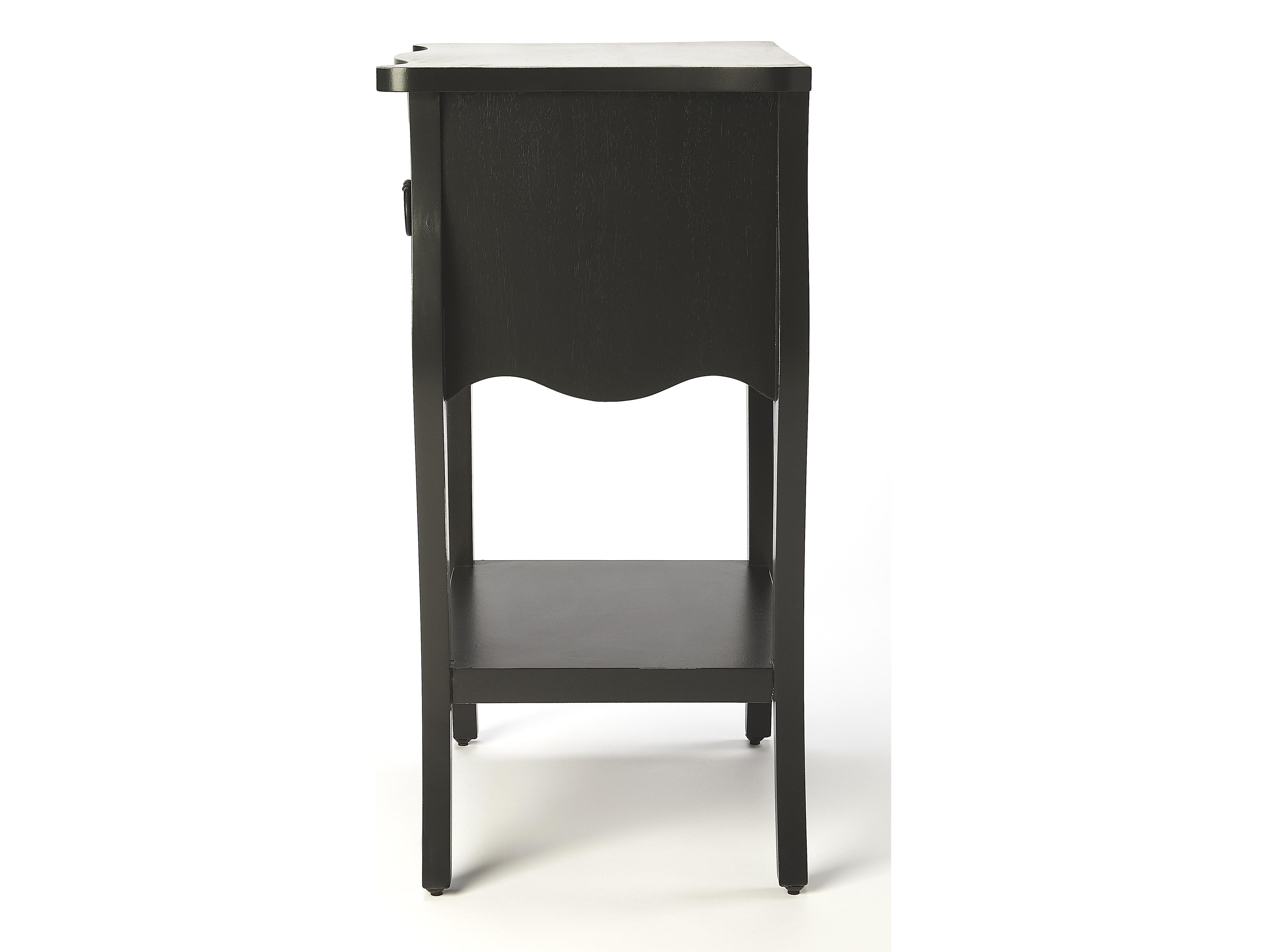 Butler Rochelle 1-Drawer Mango Wood Nightstand