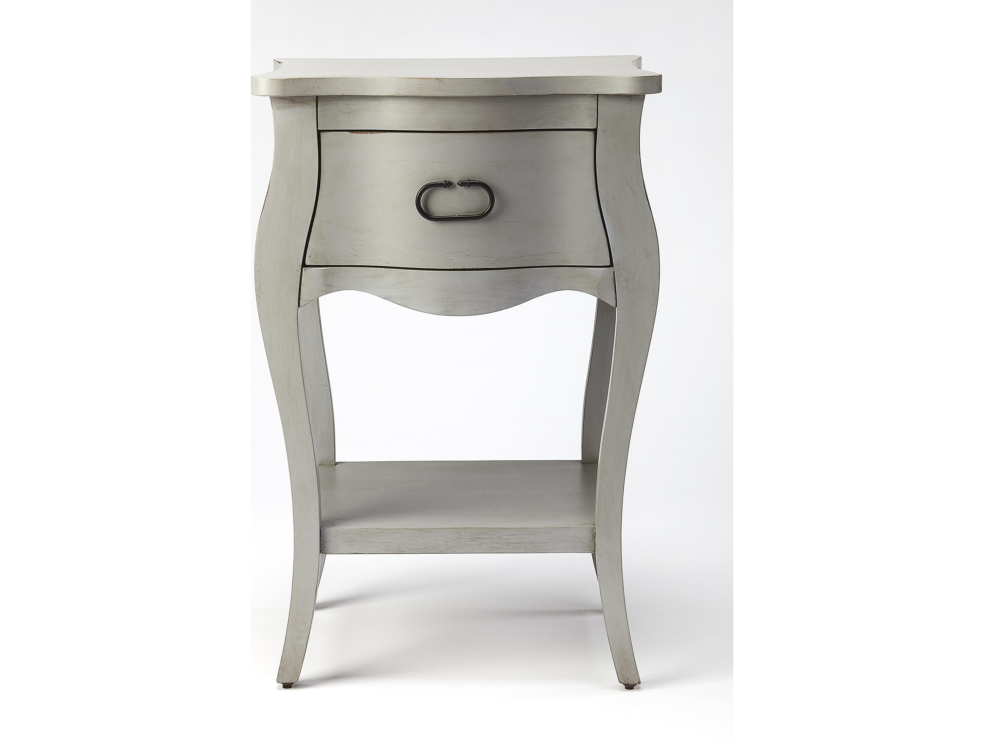 Butler Rochelle 1-Drawer Mango Wood Nightstand