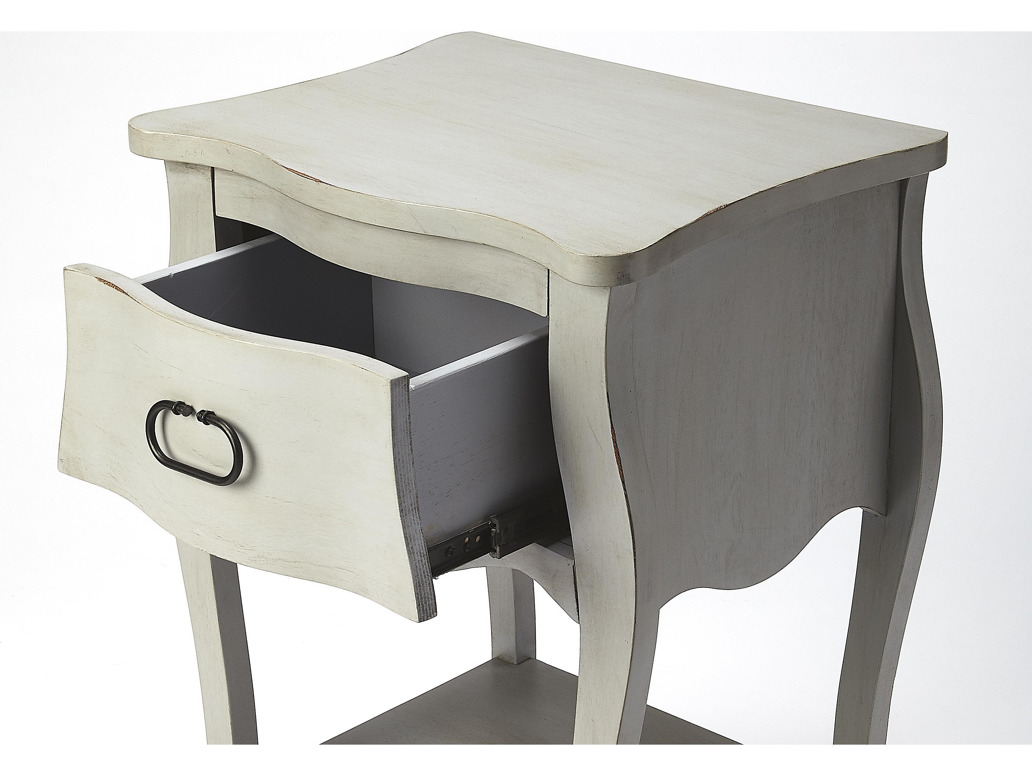 Butler Rochelle 1-Drawer Mango Wood Nightstand