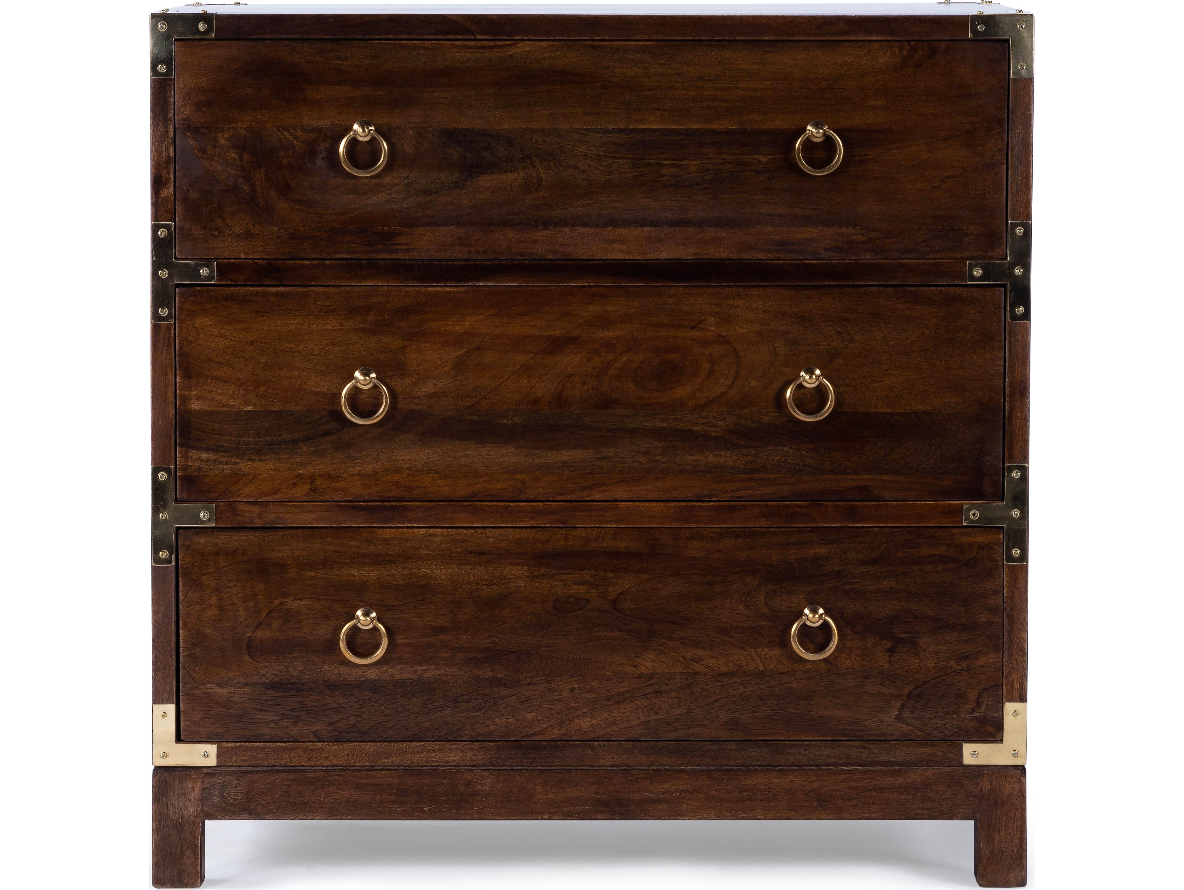 Butler Forster 3-Drawers Mango Wood Dresser