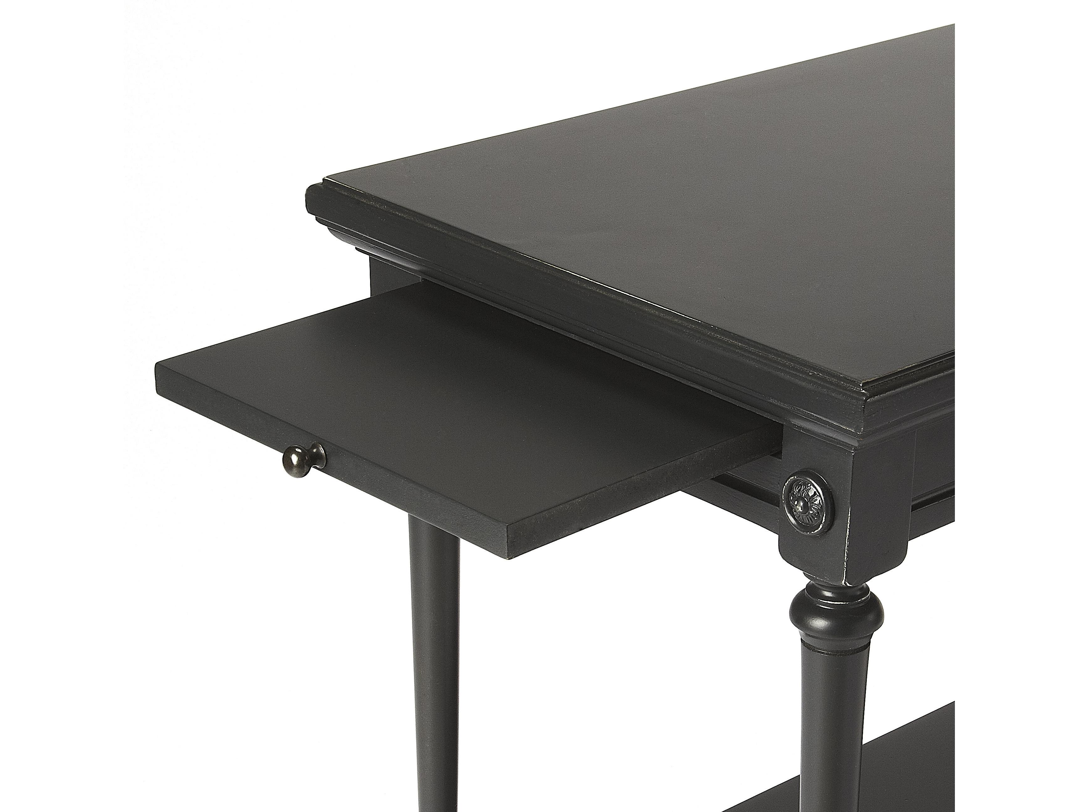 Butler Easterbrook Rectangular Wood Black End Table