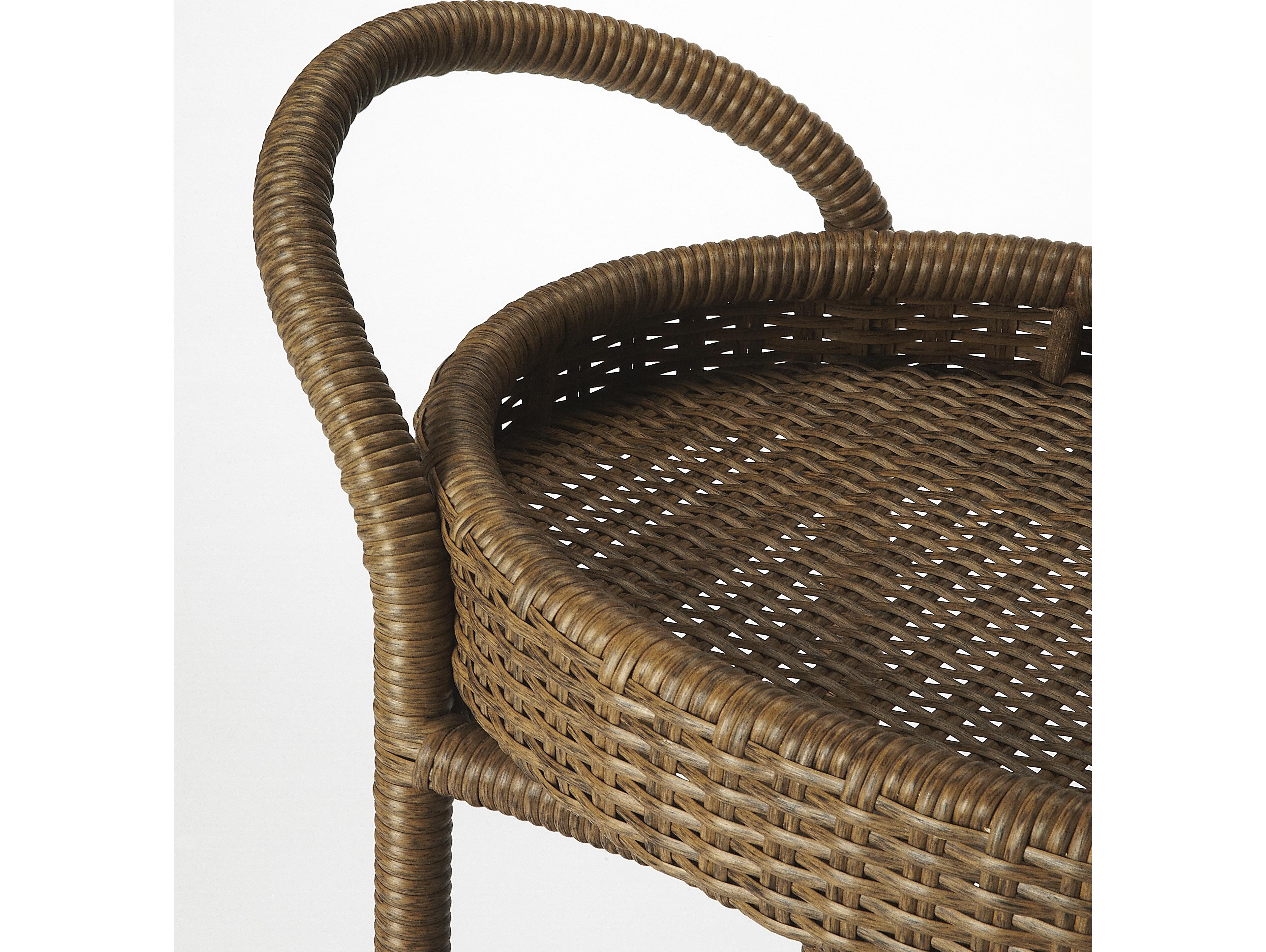 Butler Pevita Brown Bar Cart