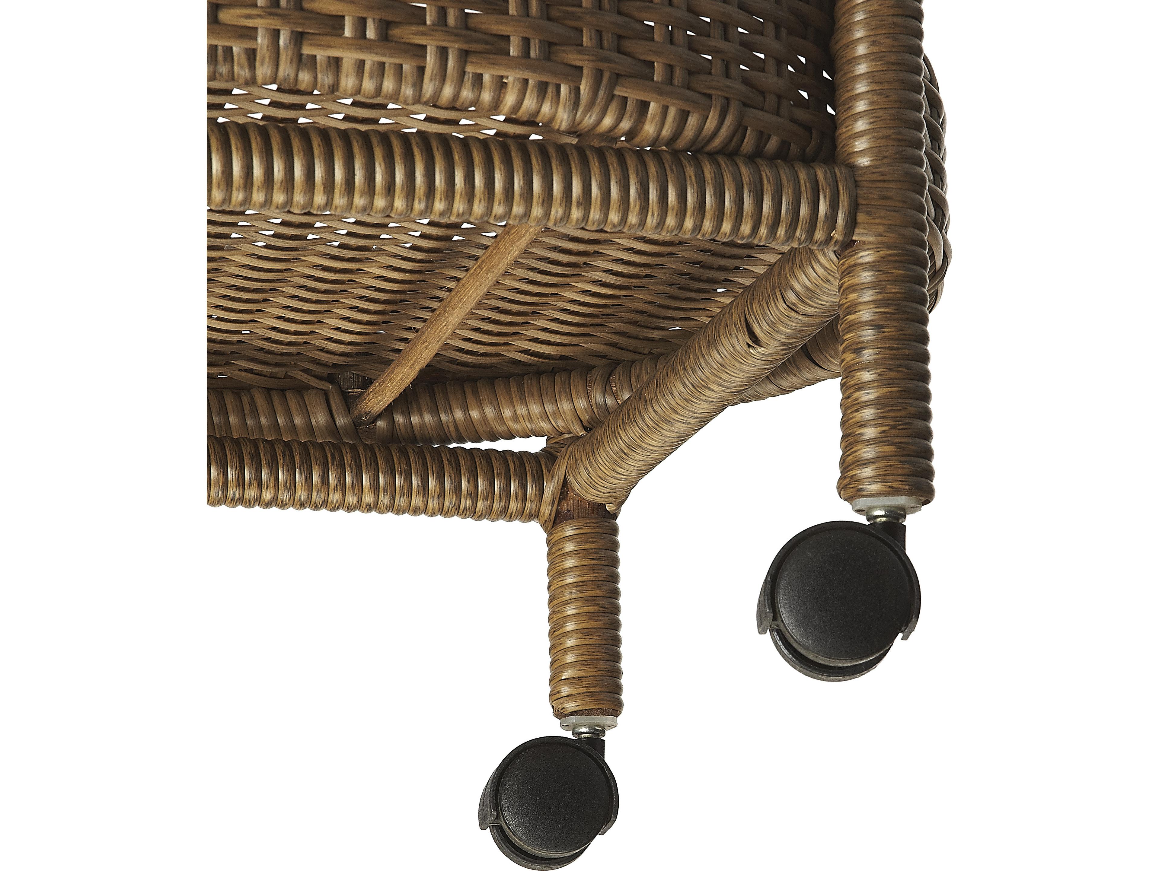 Butler Pevita Brown Bar Cart