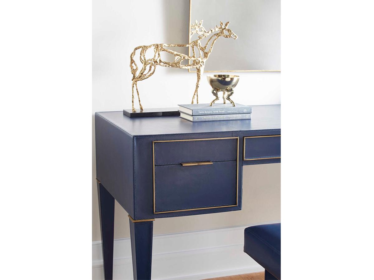 Villa & House Gold Leaf Arabian Horse Sculpture