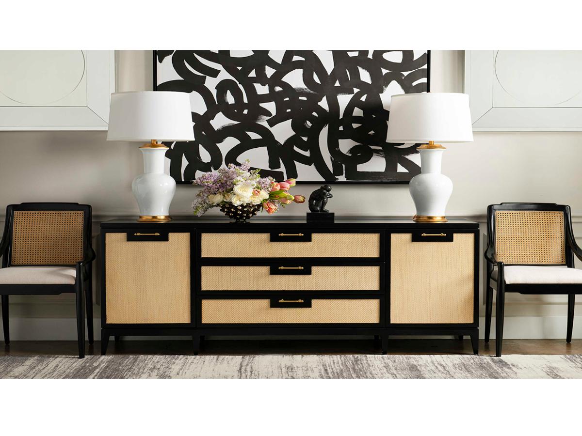 Villa & House Acacia Coconut 1 - Light Buffet Lamp Base (Lamp Only)