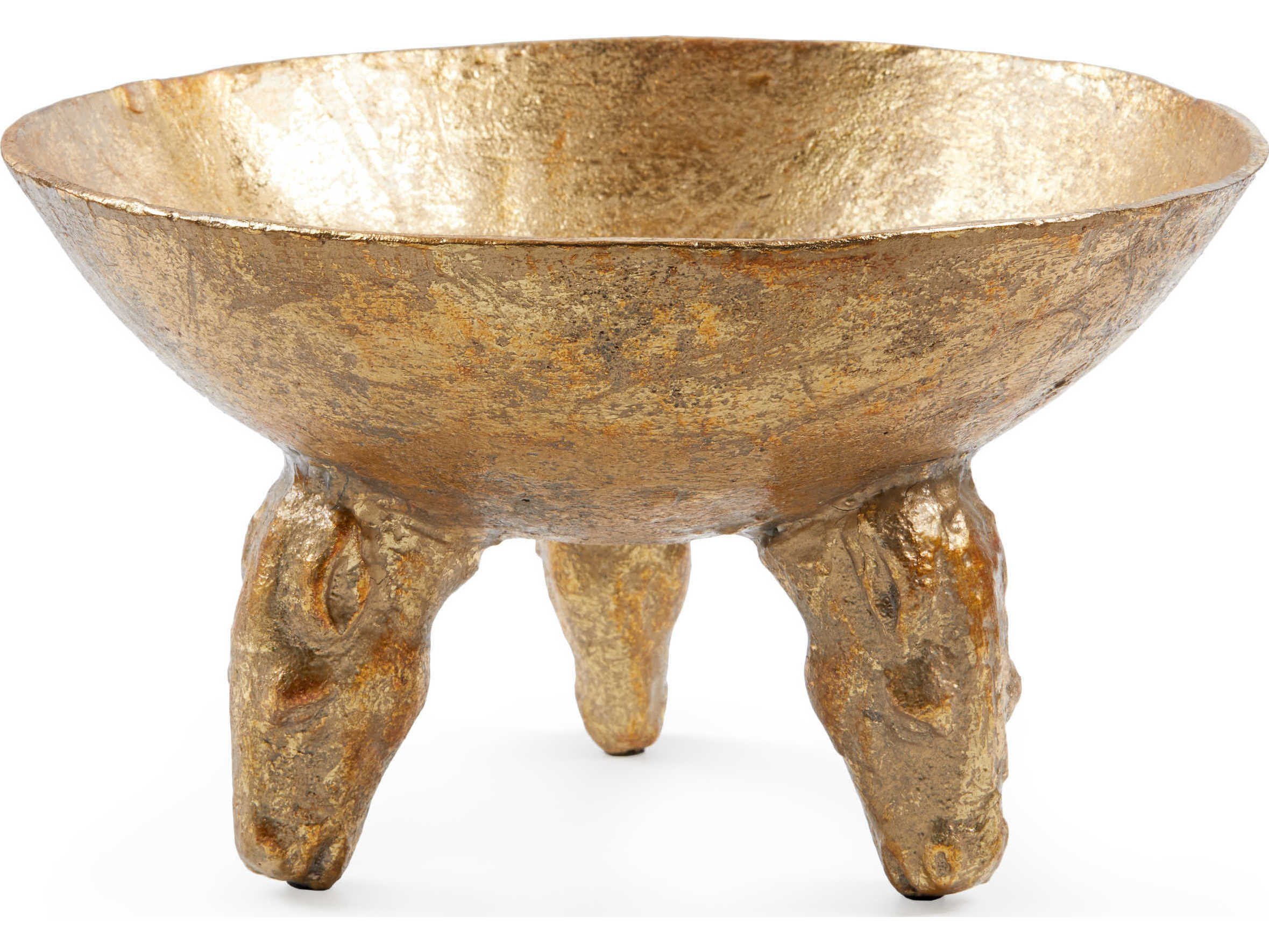 Villa & House Gold Leaf Akai Bowl