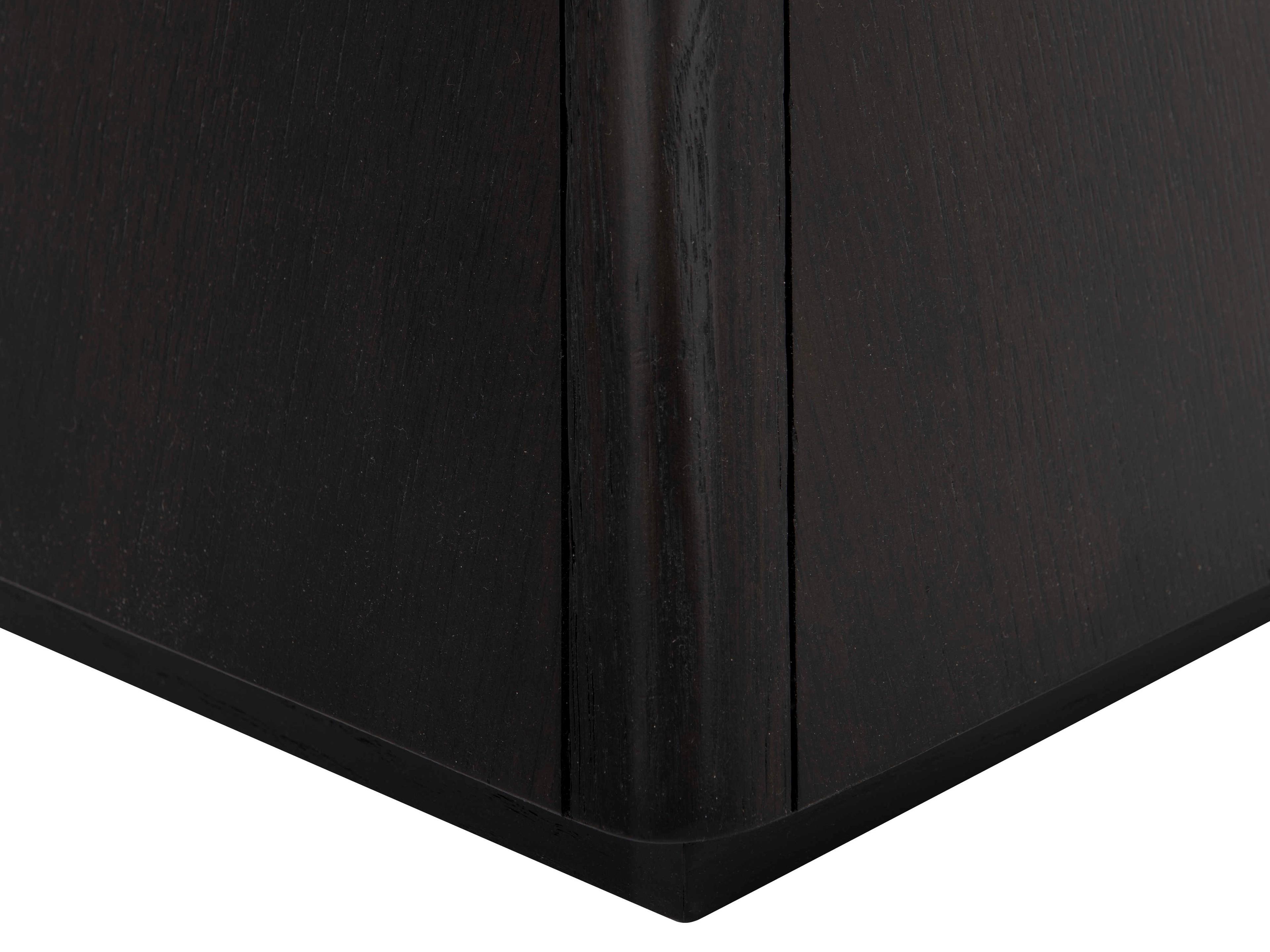 Villa & House Square Glass Espresso Dining Table