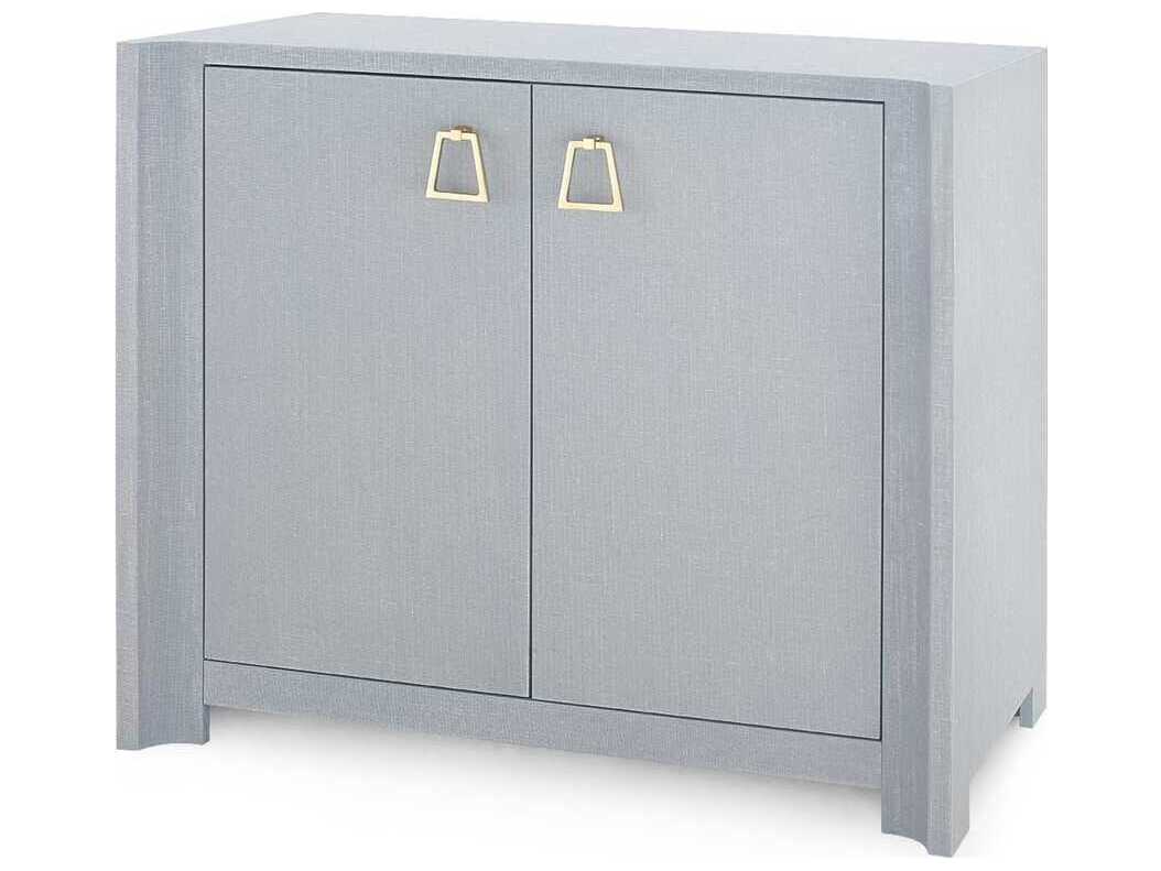 Villa & House Audrey Washed Winter Gray Accent Chest