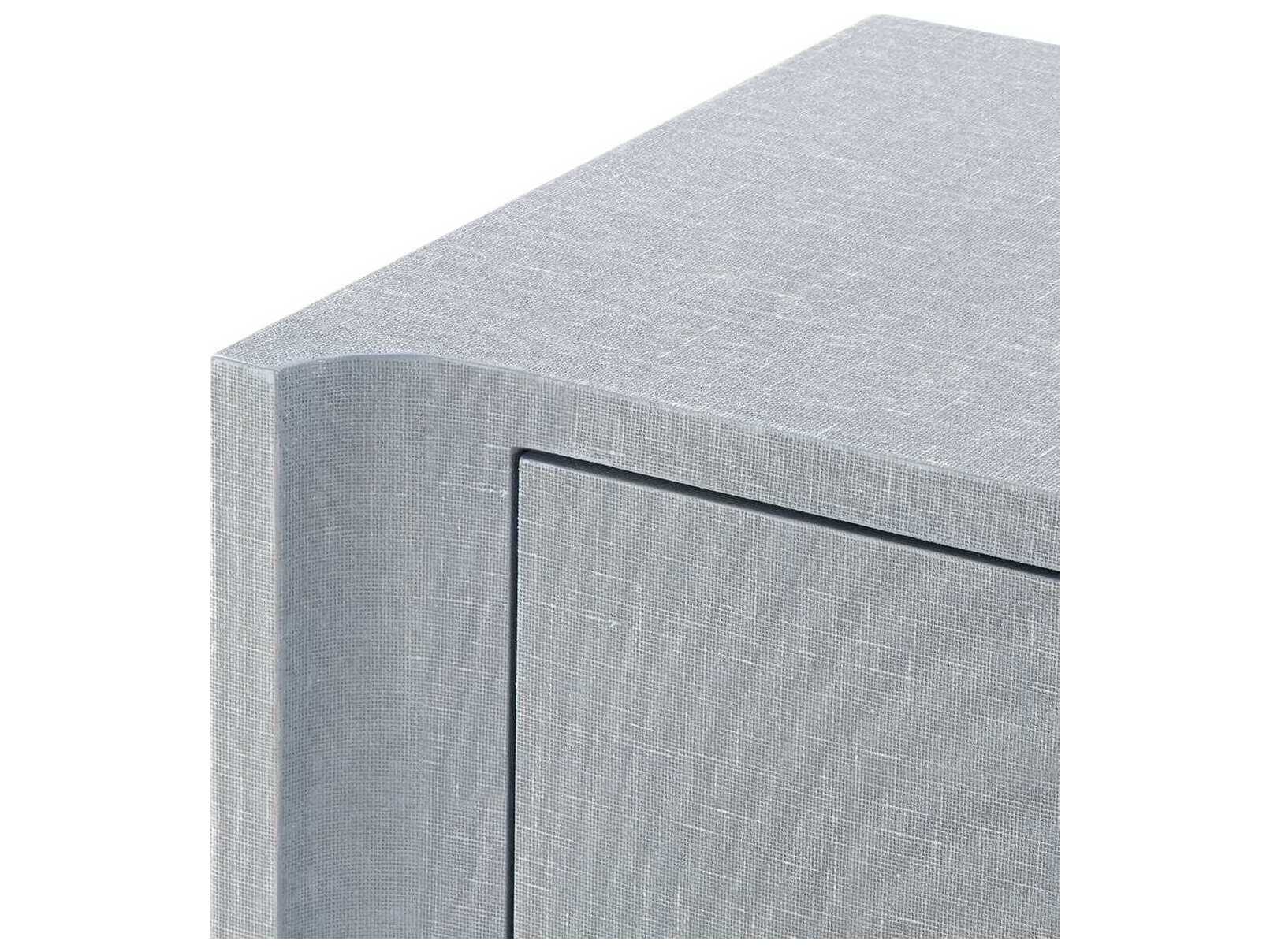 Villa & House Audrey Washed Winter Gray Accent Chest