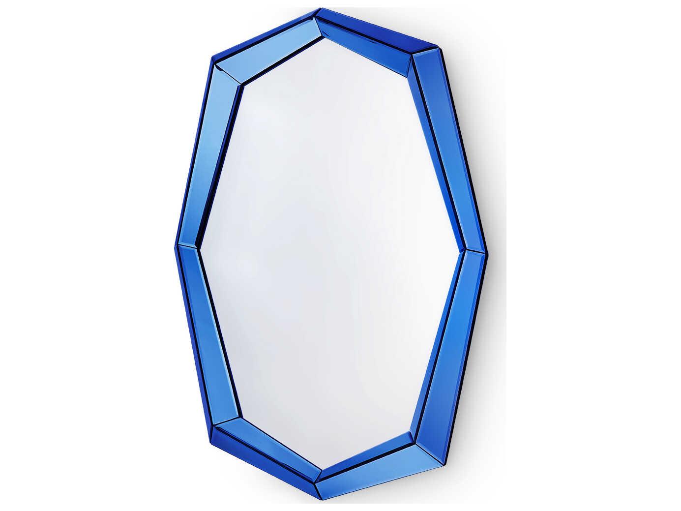 Villa & House Avery Sapphire Blue Wall Mirror