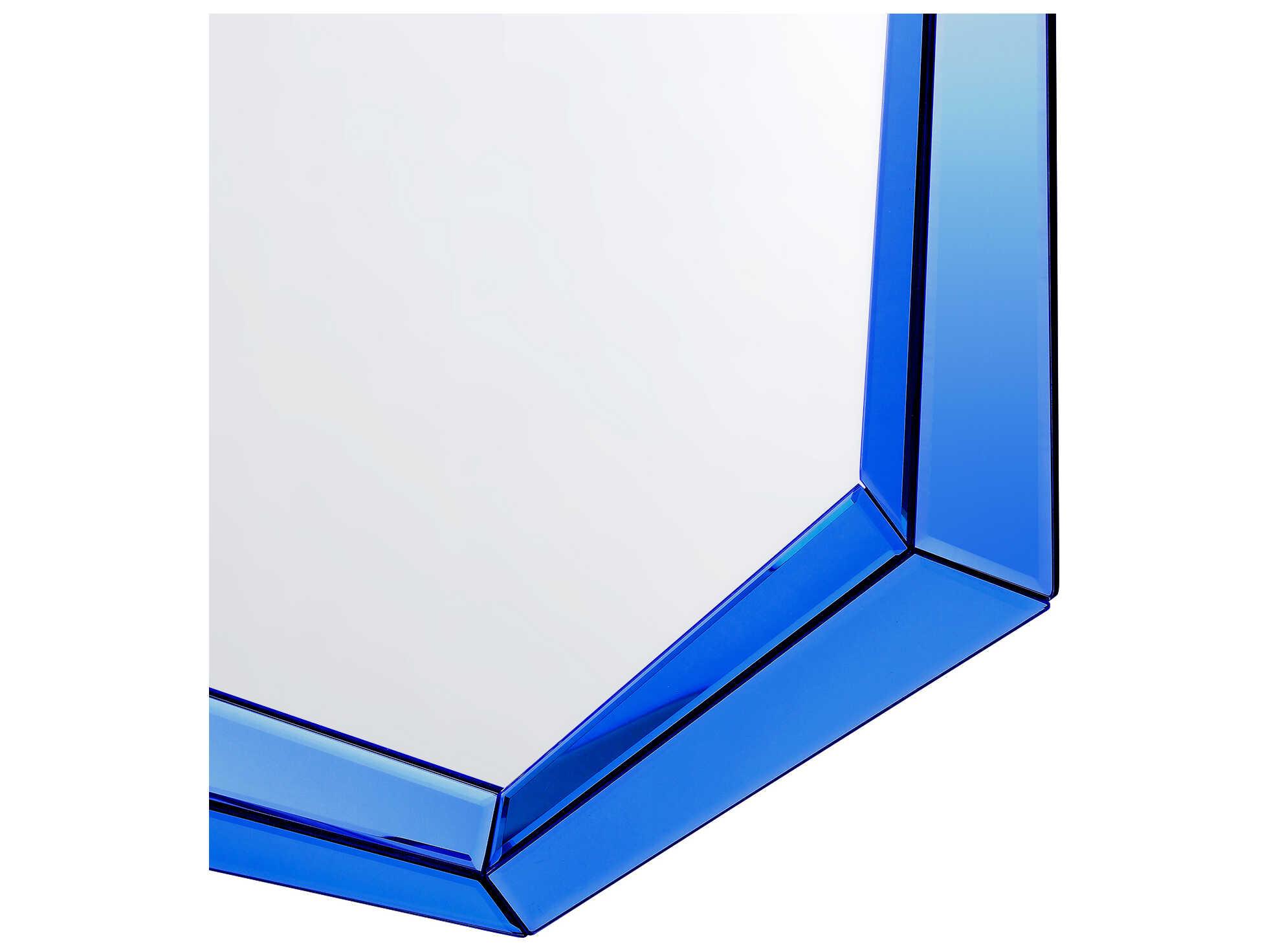 Villa & House Avery Sapphire Blue Wall Mirror