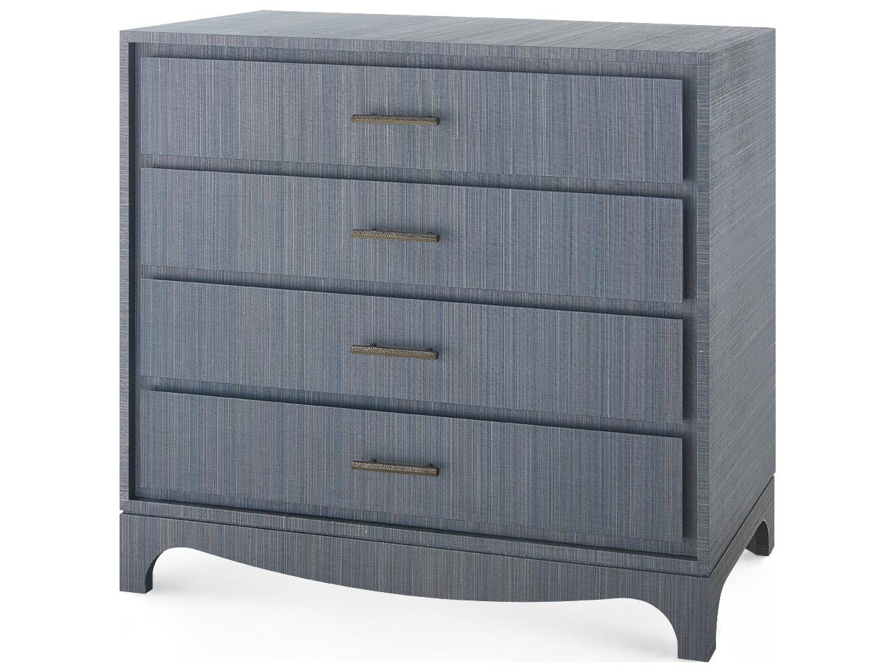 Villa & House Barrett Denim Mist Blue Accent Chest