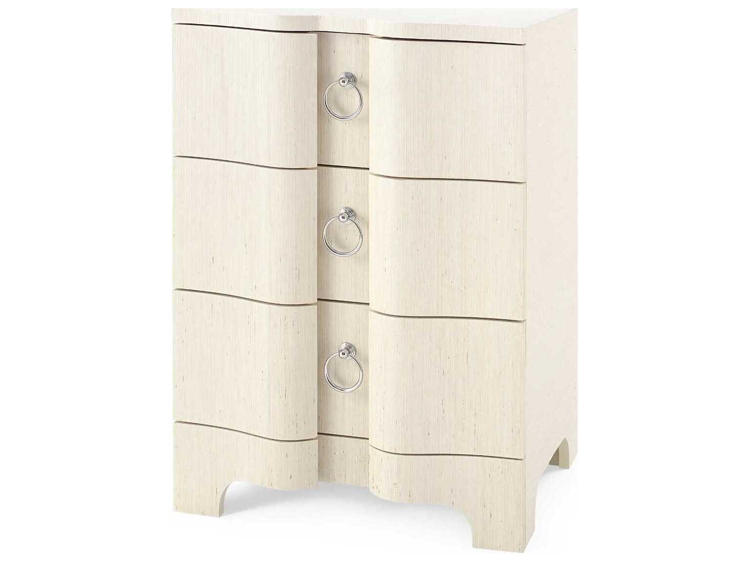 Villa & House 3-Drawers Natural Nightstand