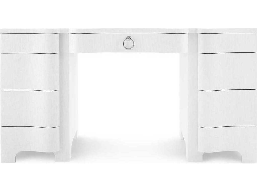 Villa & House Bouqet Chiffon White Writing Desk