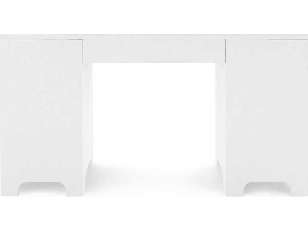 Villa & House Bouqet Chiffon White Writing Desk