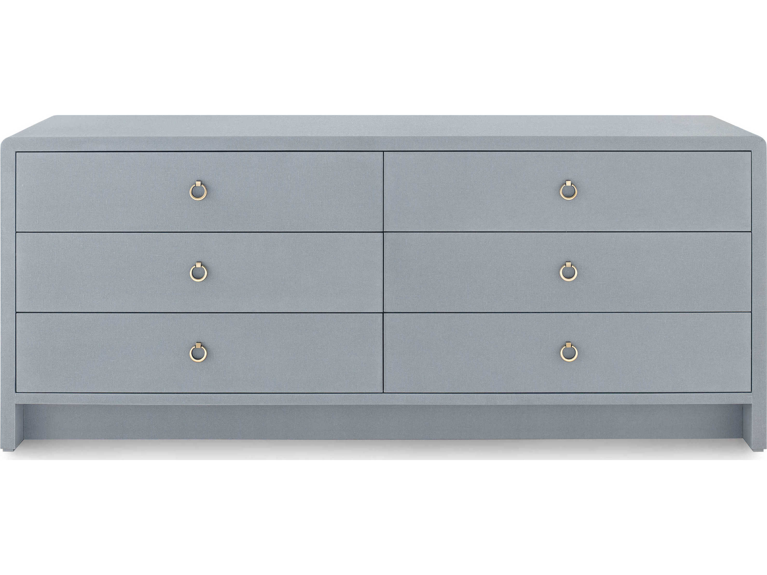 Villa & House Bryant Linen Extra Large 6-Drawers Double Dresser