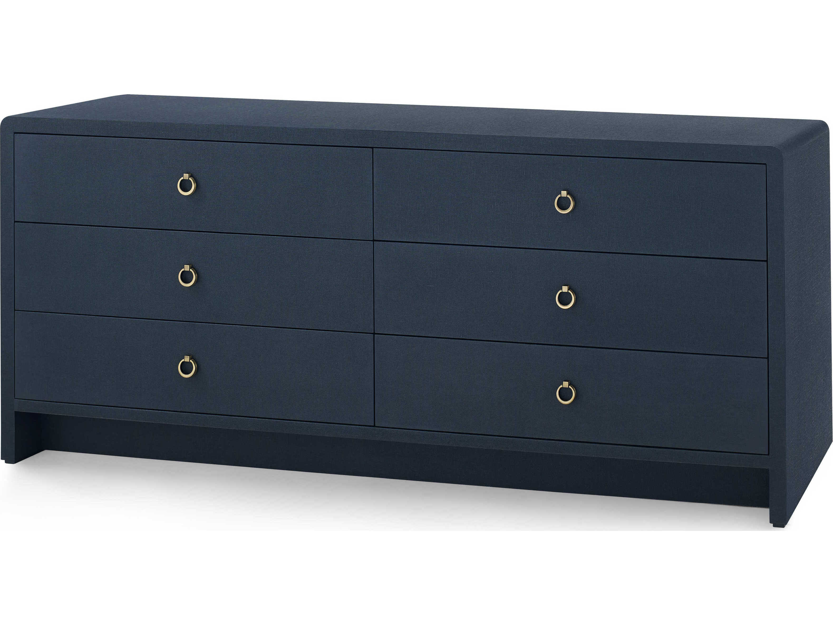 Villa & House Bryant Linen Extra Large 6-Drawers Double Dresser