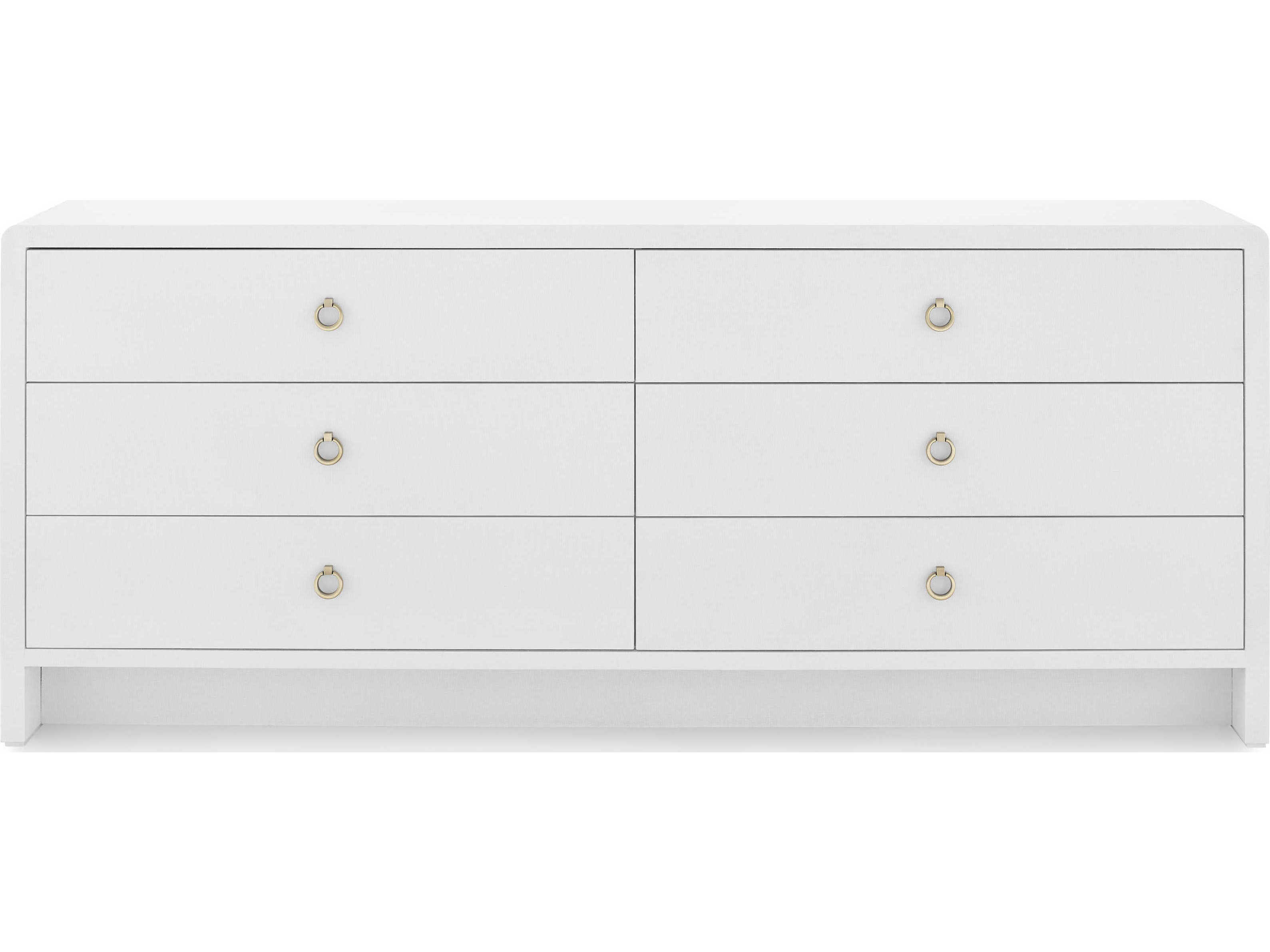 Villa & House Bryant Linen Extra Large 6-Drawers Double Dresser