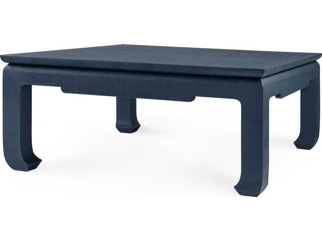 Villa & House Bethany Square Wood Storm Blue Coffee Table