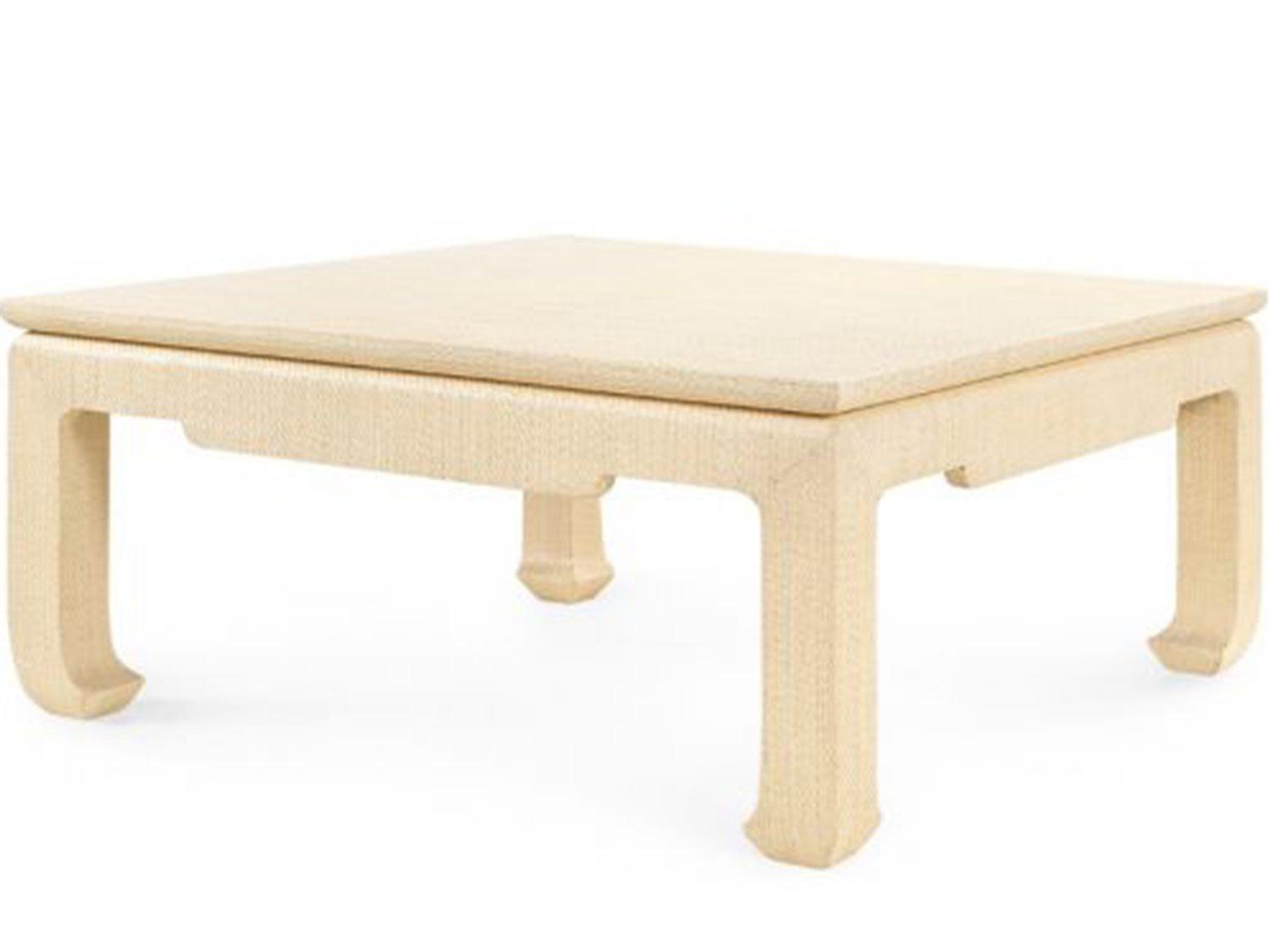 Villa & House Bethany Square Wood Natural Twill Coffee Table
