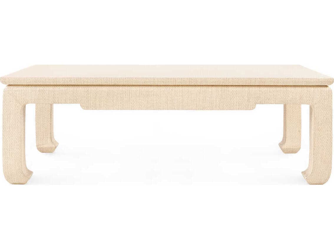 Villa & House Bethany Rectangular Natural Twill Coffee Table