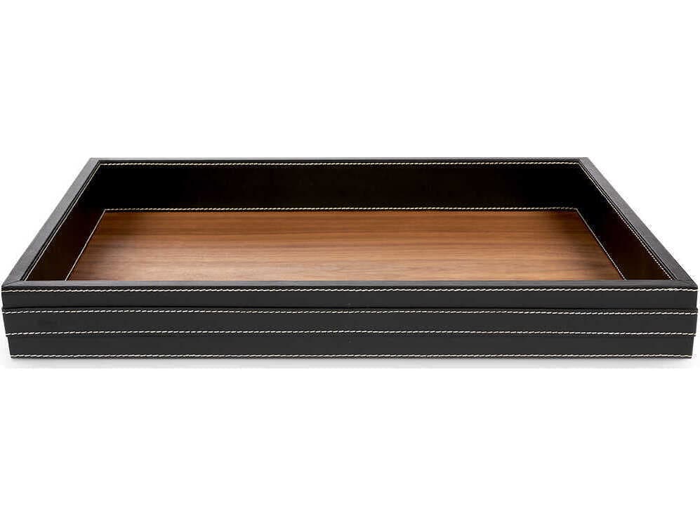 Villa & House Buckley Black Serving Tray