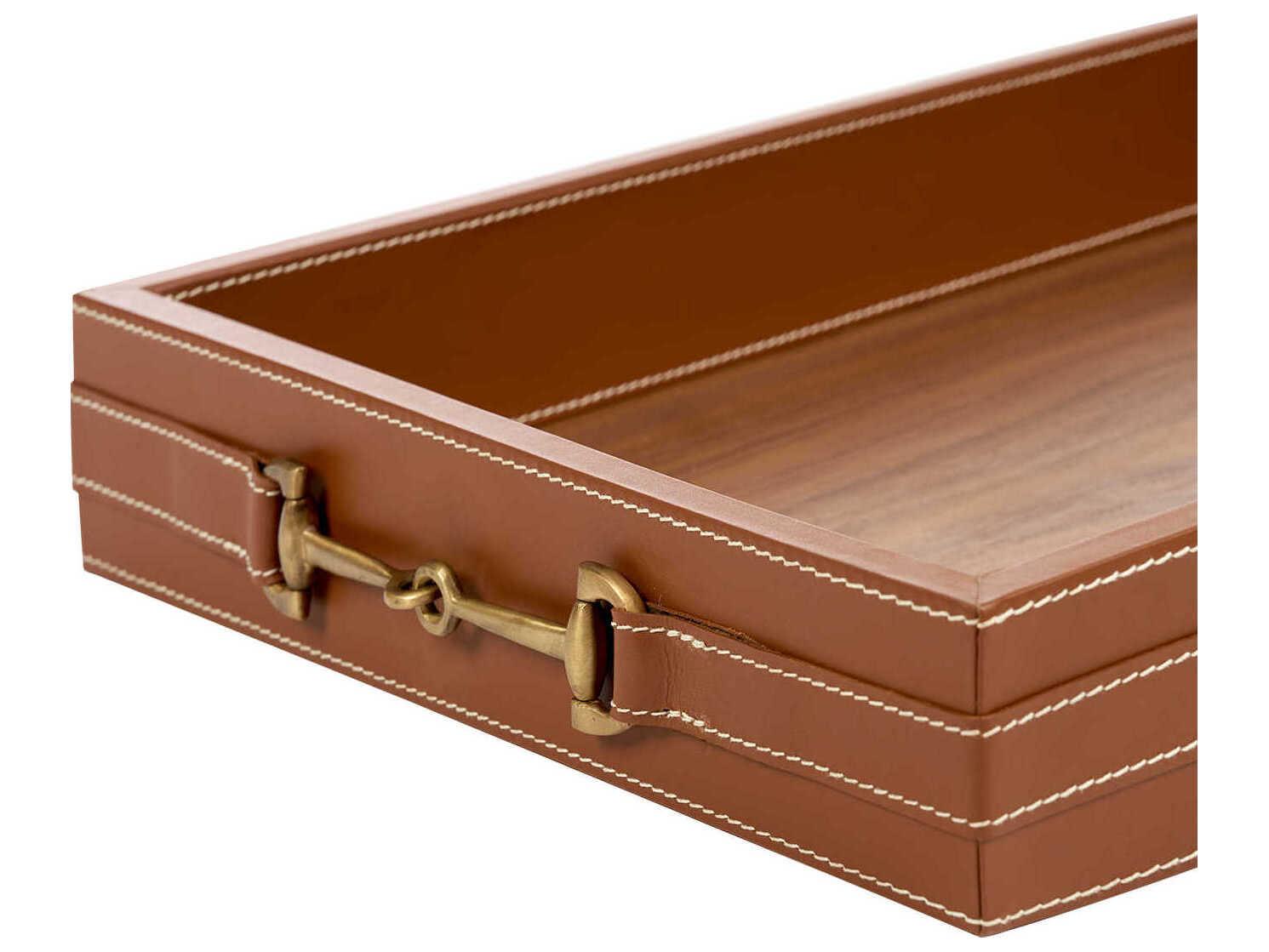 Villa & House Buckley Tan Serving Tray