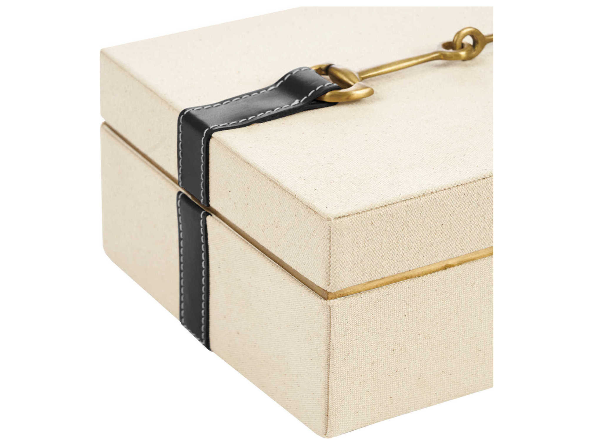 Villa & House Buckley Black Rectangular Box