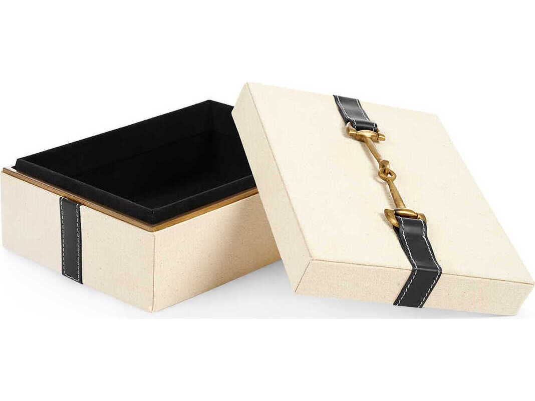 Villa & House Buckley Black Rectangular Box