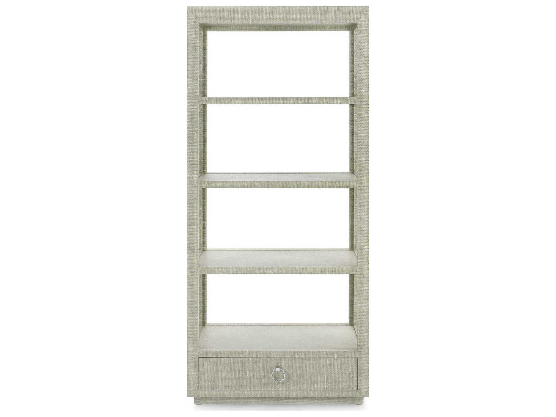 Villa & House Camilla Moss Gray Tweed Etagere