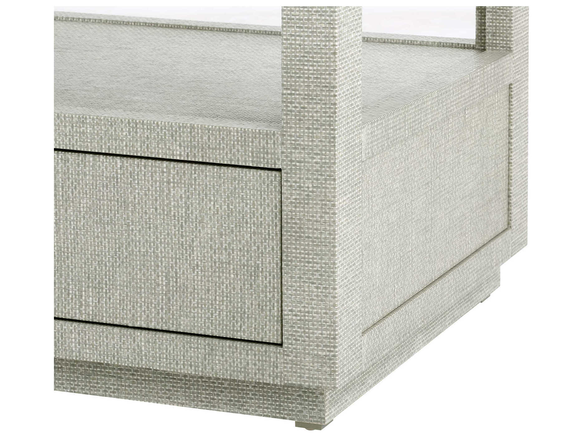 Villa & House Camilla Moss Gray Tweed Etagere