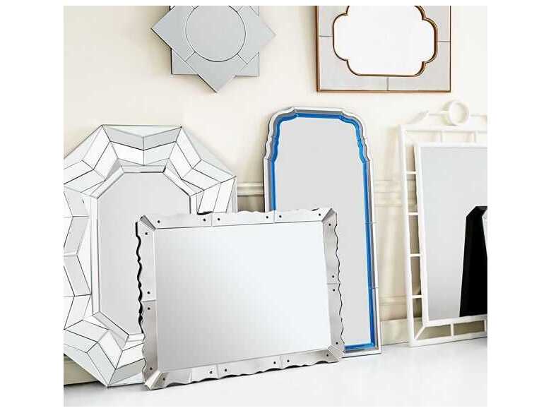 Villa & House Antique Rectangular Wall Mirror