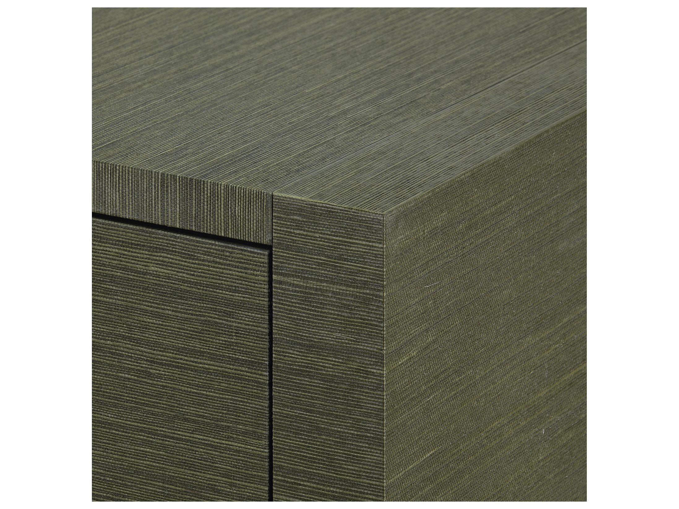 Villa & House Camden 3-Drawers Green Nightstand