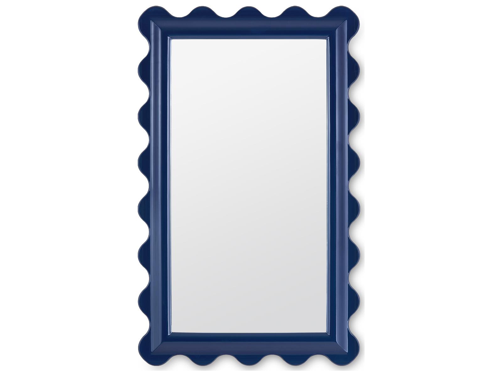 Villa & House Celine Marine Blue Wall Mirror Rectangular