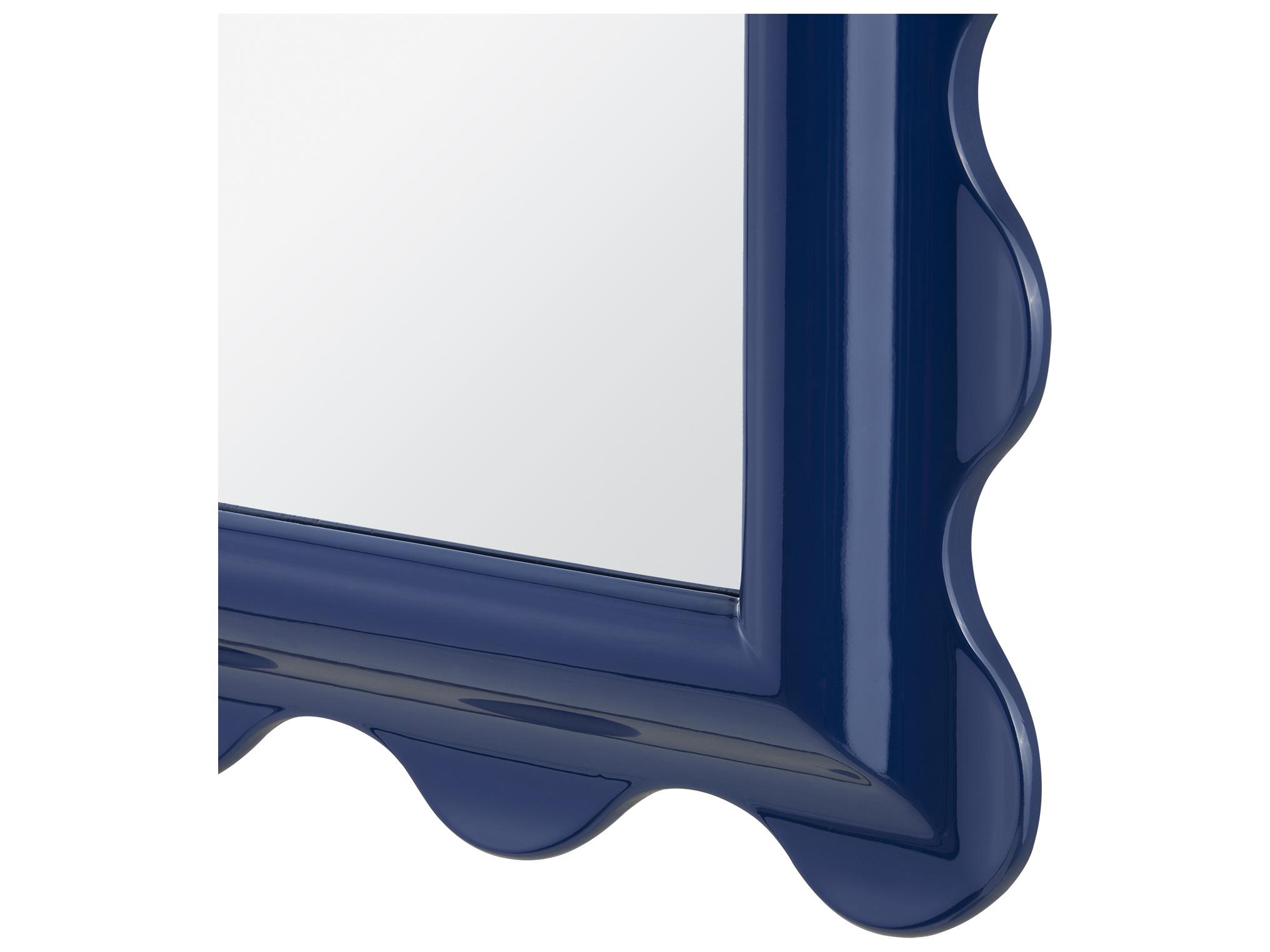 Villa & House Celine Marine Blue Wall Mirror Rectangular