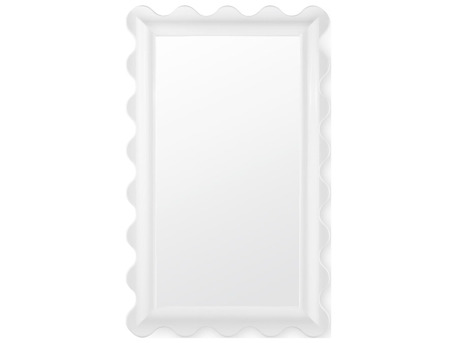 Villa & House Celine Ghost White Wall Mirror Rectangular