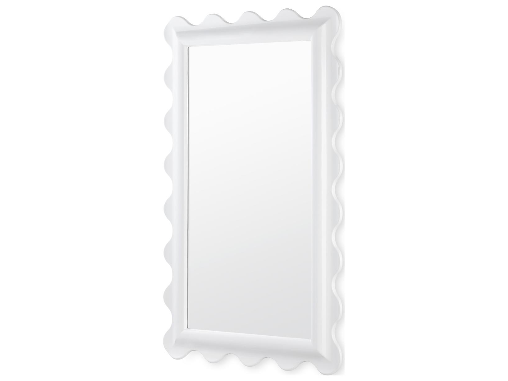 Villa & House Celine Ghost White Wall Mirror Rectangular